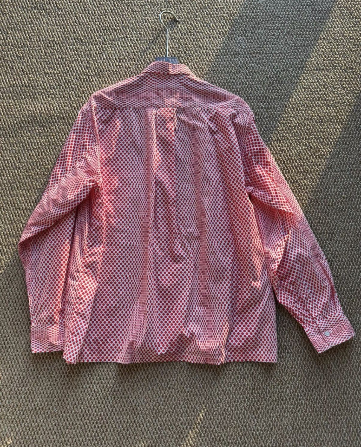Comme des Garcons SHIRT Comme des Garçons Shirt Red Polka Dot Jacket K23 Size M / US 6-8 / IT 42-44 - 6 Thumbnail