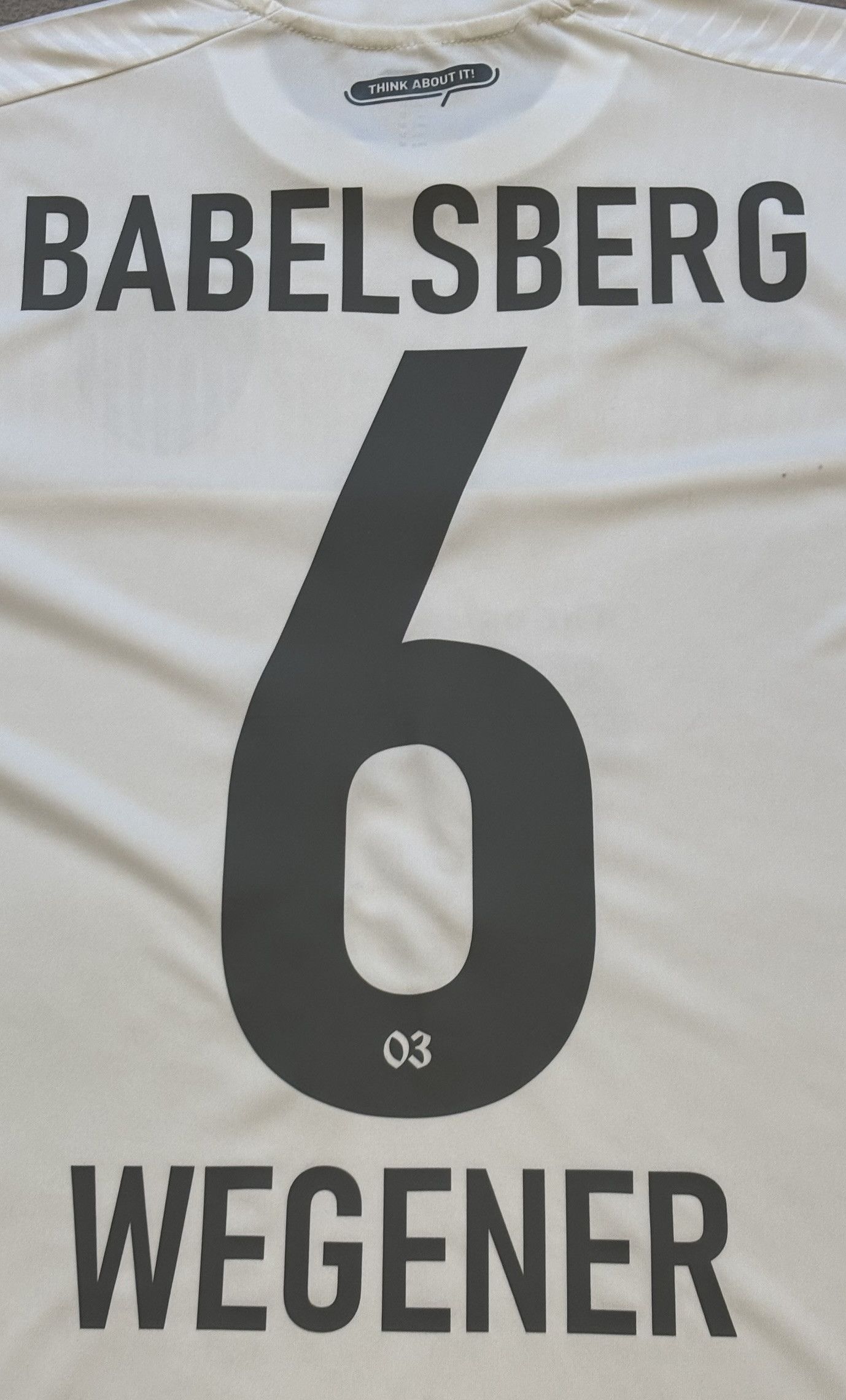 Joma SV Babelsberg 03 2024/2025 Wegener #6 Joma Football Jersey Size US M / EU 48-50 / 2 - 14 Thumbnail