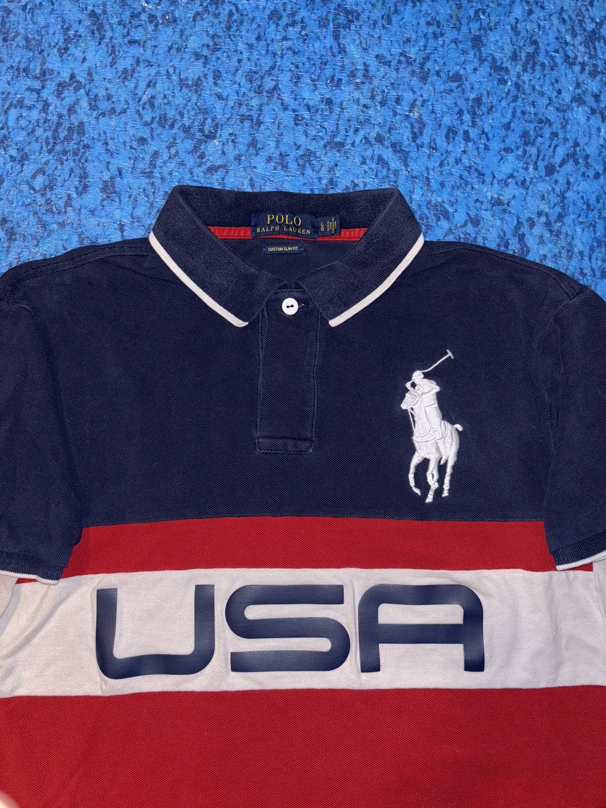 Polo Ralph Lauren Big Pony Ralph Lauren USA Style Polo Size US L / EU 52-54 / 3 - 4 Thumbnail
