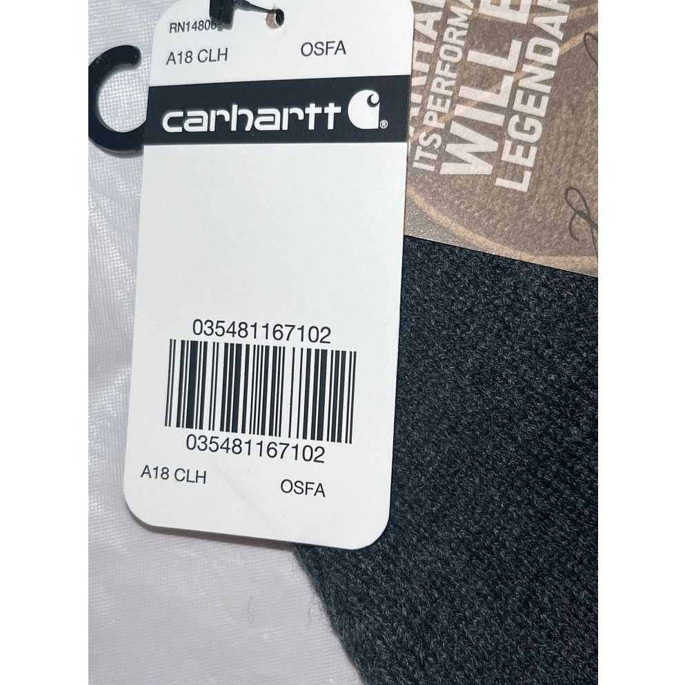 Carhartt Carhartt Men's A18 CLH Knit Cuffed Beanie - 100% Acrylic Size ONE SIZE - 6 Thumbnail