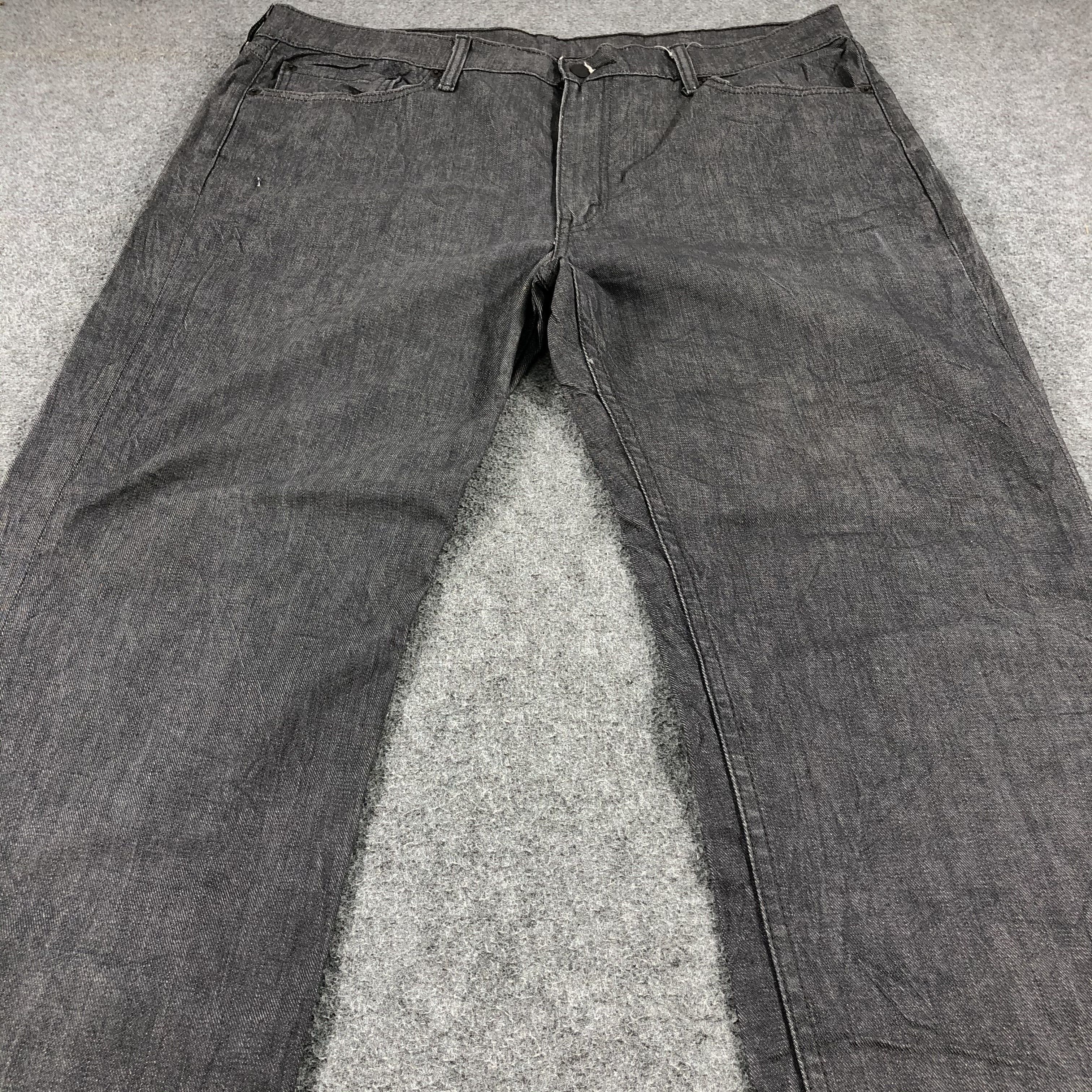 Levi's × Vintage Vintage Levis 514 Black Jeans-JM1038 Size US 41 - 3 Thumbnail