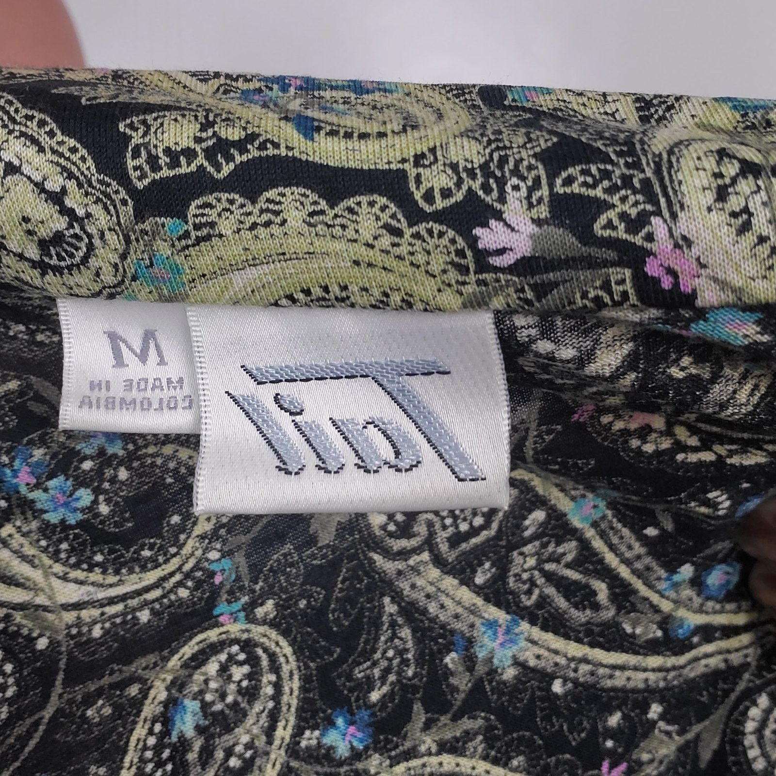 Other Tail Paisley Polo T-Shirt Athleisure Flower Top Medium Size M / US 6-8 / IT 42-44 - 7 Thumbnail