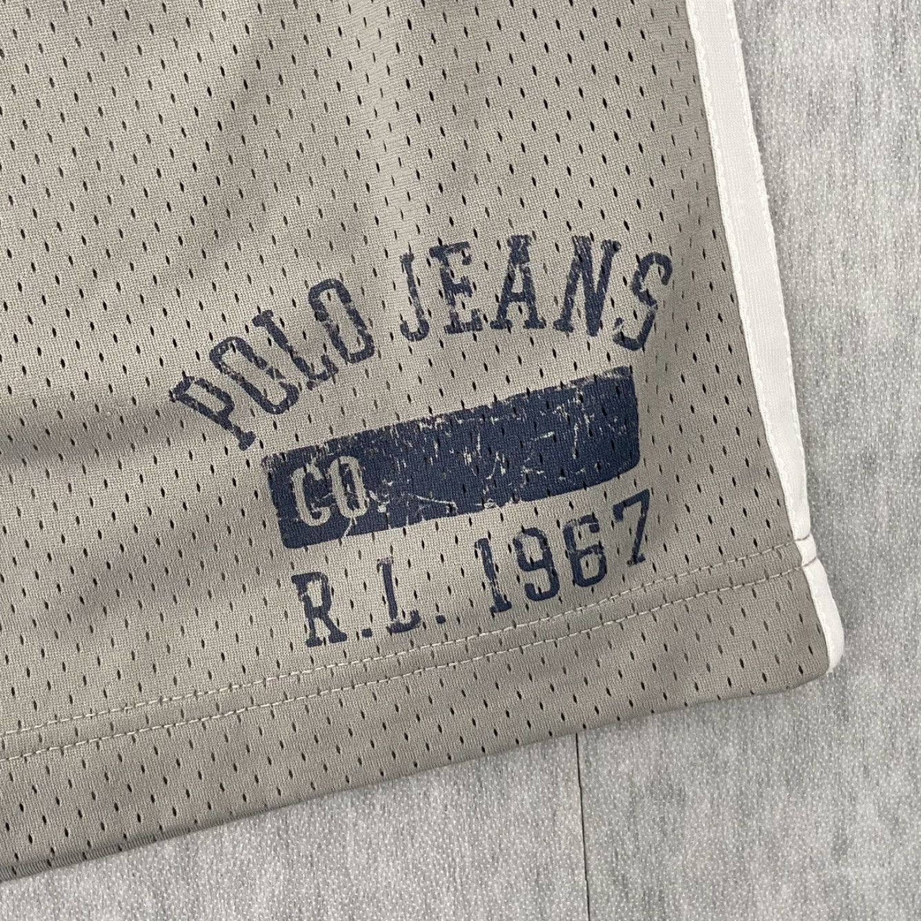 Ralph Lauren VINTAGE Polo Jeans Company Shorts Adult Extra Large Gray Lined Ralph Lauren XL Size US XL / EU 56 / 4 - 3 Thumbnail