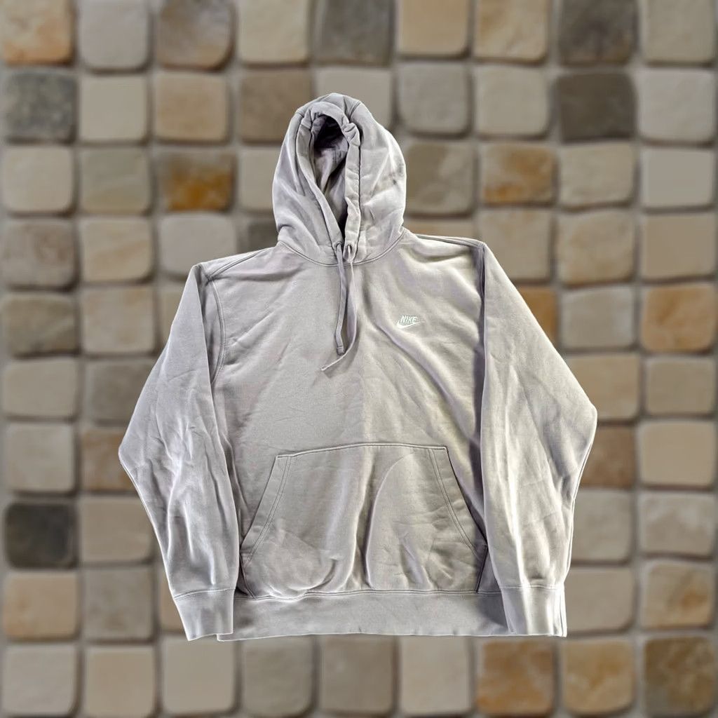 Nike Nike Hoodie Womens Purple Cotton Pullover Fleece Hooded Sweatshirt Pullover Activewear Winter Fall Spring M Small Regular Mens Womens Girls Boys Size M / US 6-8 / IT 42-44 - 1 Thumbnail