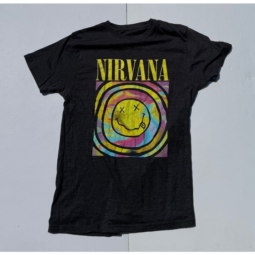 Nirvana Nirvana Gray Band T-shirt Size US M / EU 48-50 / 2 - 1 Thumbnail
