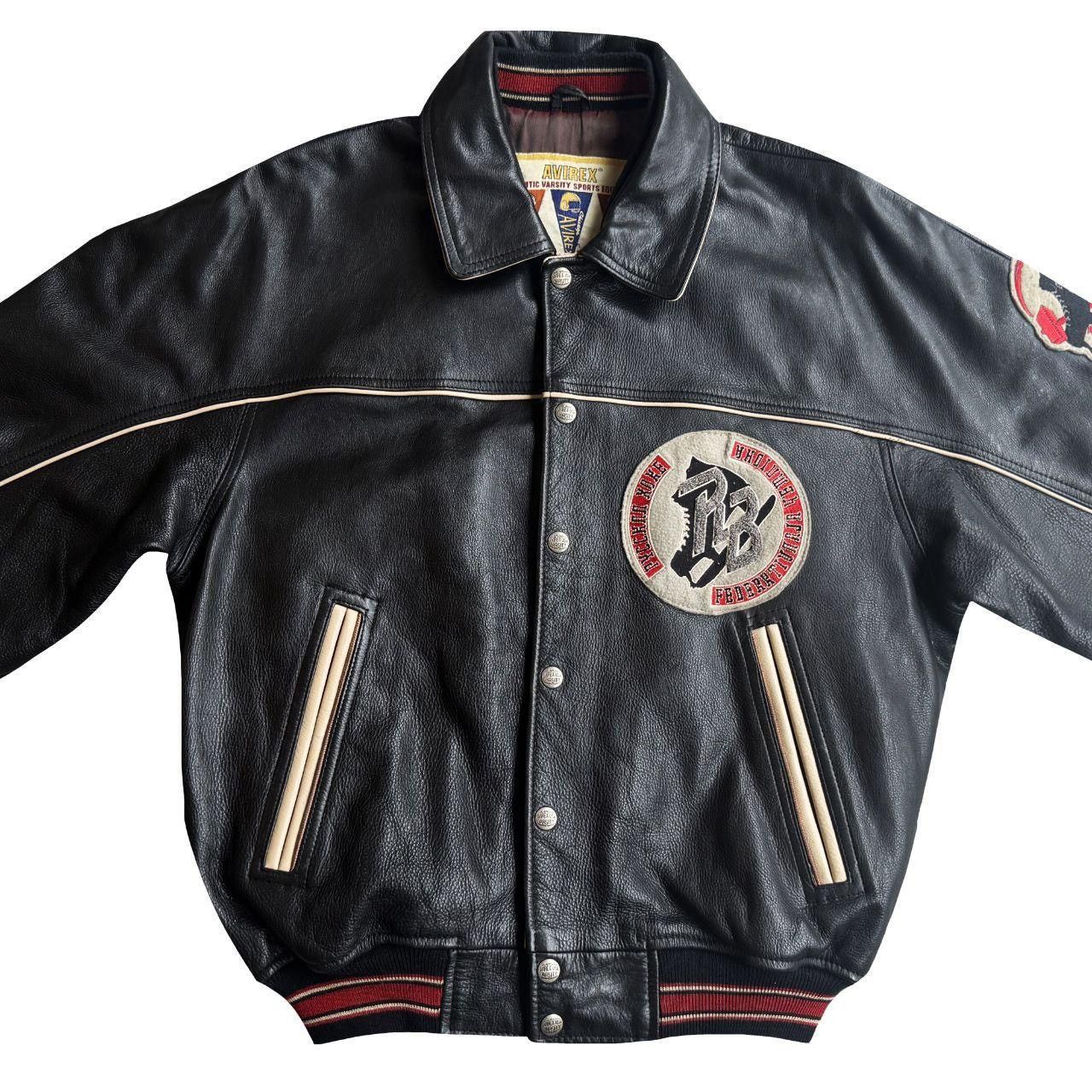 Avirex Avirex Leather Varsity Jacket Size US S / EU 44-46 / 1 - 5 Thumbnail