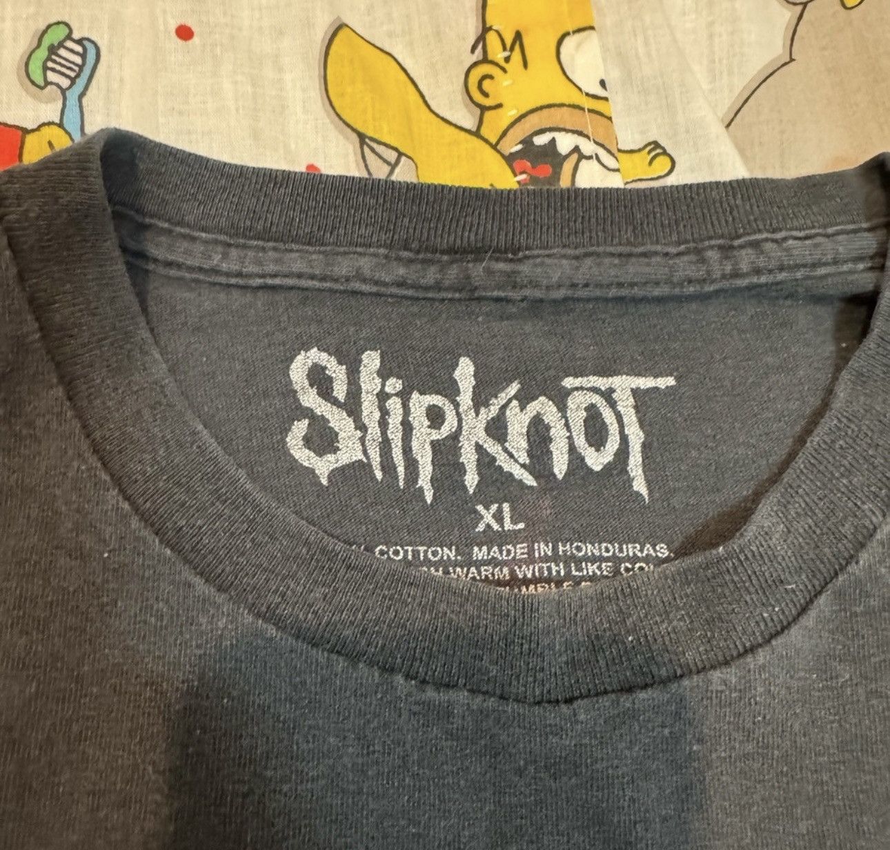Vintage Slipknot Band Shirt Red Black Size XL Back Print Size US XL / EU 56 / 4 - 5 Thumbnail