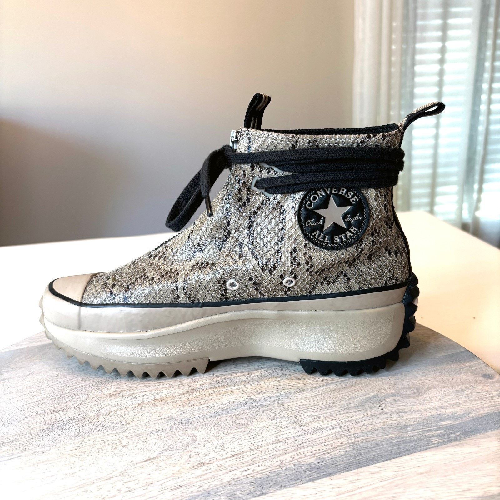 Converse Converse Run Star Snakeskin Sneakers Limited Edition Size 9 Size US 9 / IT 39 - 3 Thumbnail