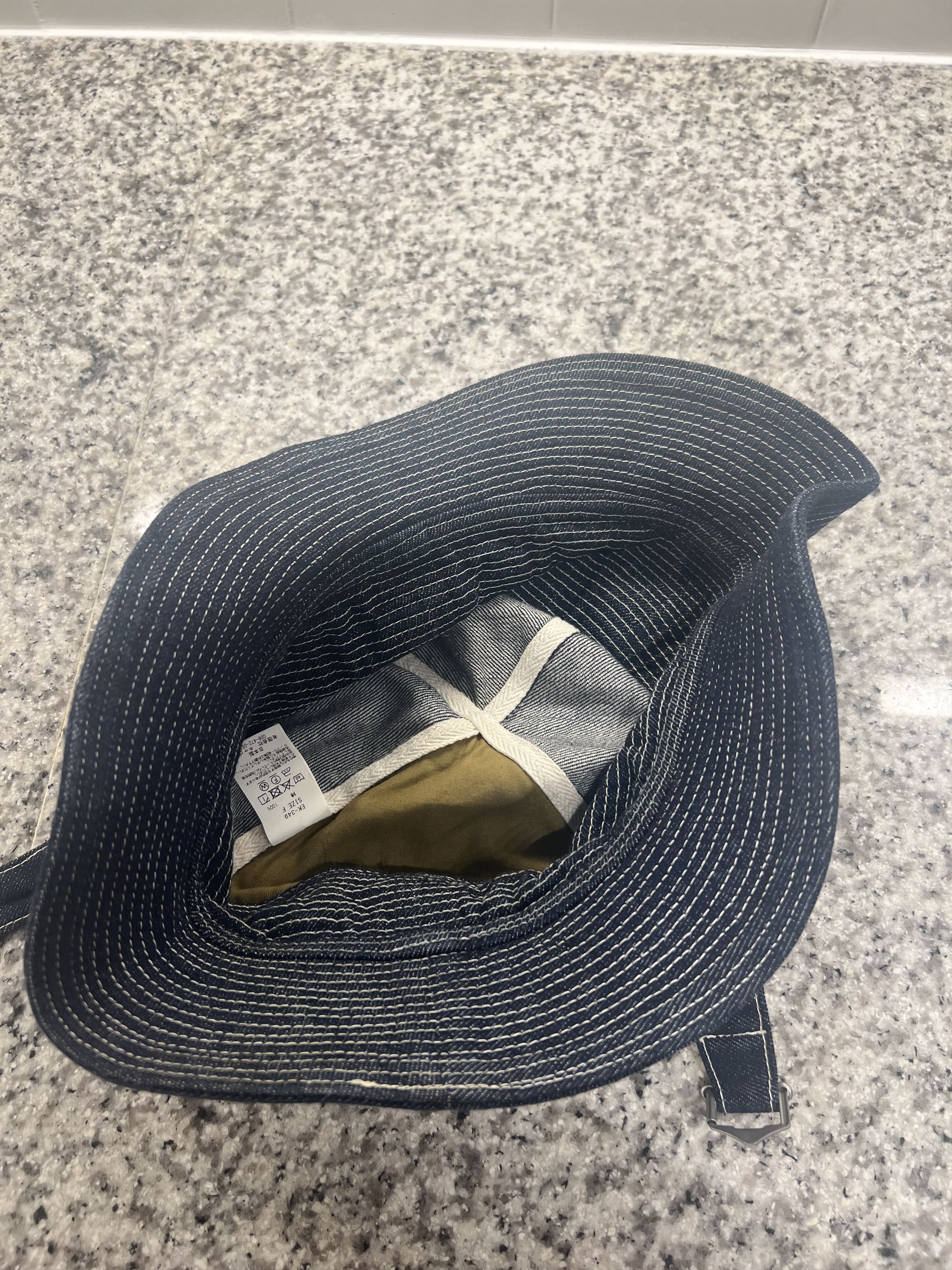 Kapital Kapital denim bucket hat Size ONE SIZE - 3 Thumbnail