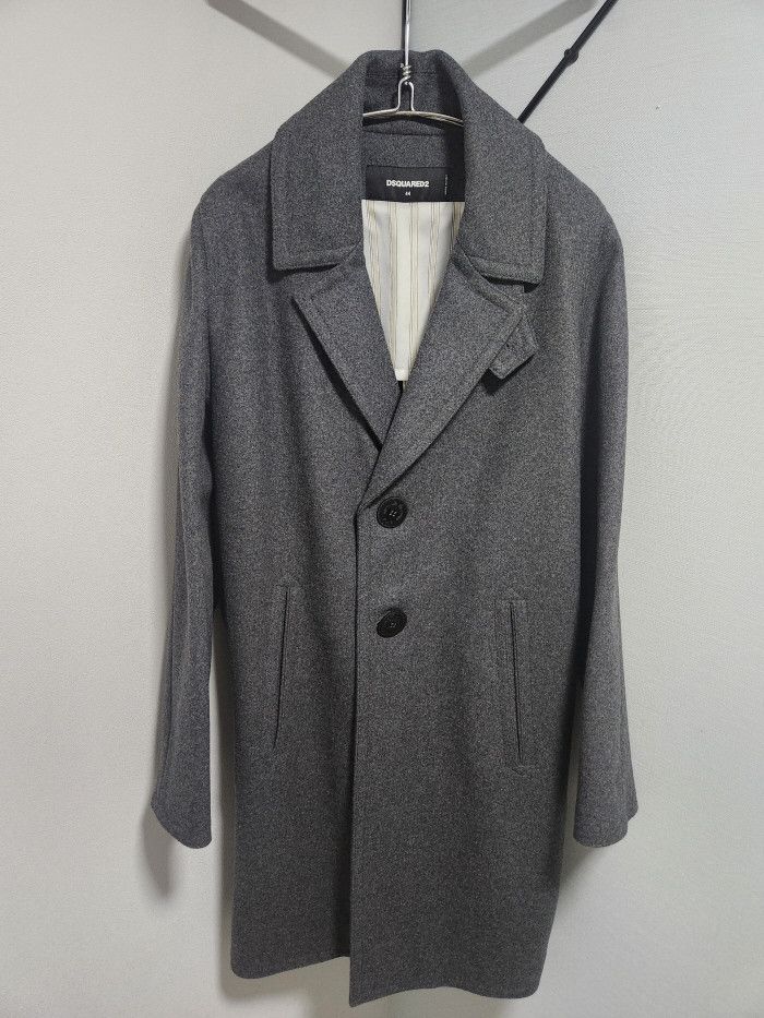 Dsquared2 DSQUARED2 over-fit wool coat Size M / US 6-8 / IT 42-44 - 2 Thumbnail