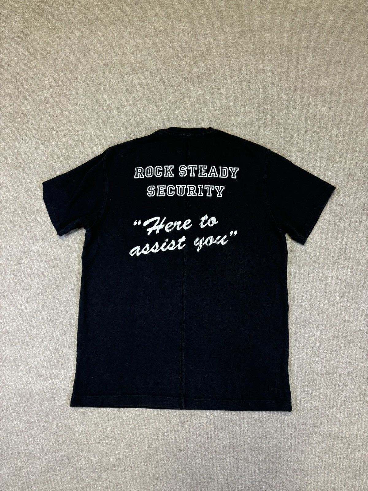 Midnight Studios Midnight Studios Rock Steady Security T Shirt (Black) Size US M / EU 48-50 / 2 - 5 Thumbnail