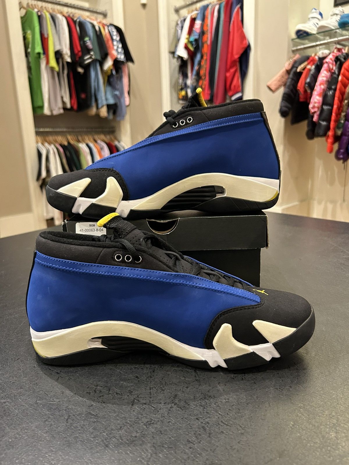 Jordan Brand Jordan 14 Retro Low ‘Laney’ Size US 11.5 / EU 44-45 - 2 Thumbnail