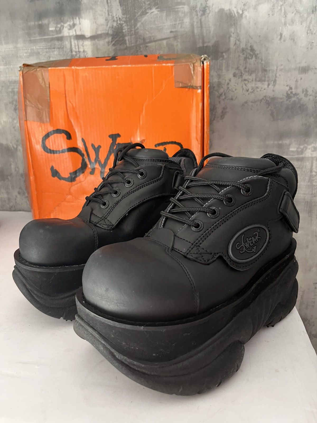 SWEAR London Vintage Swear Alternative Truck Platform Shoes | Grailed