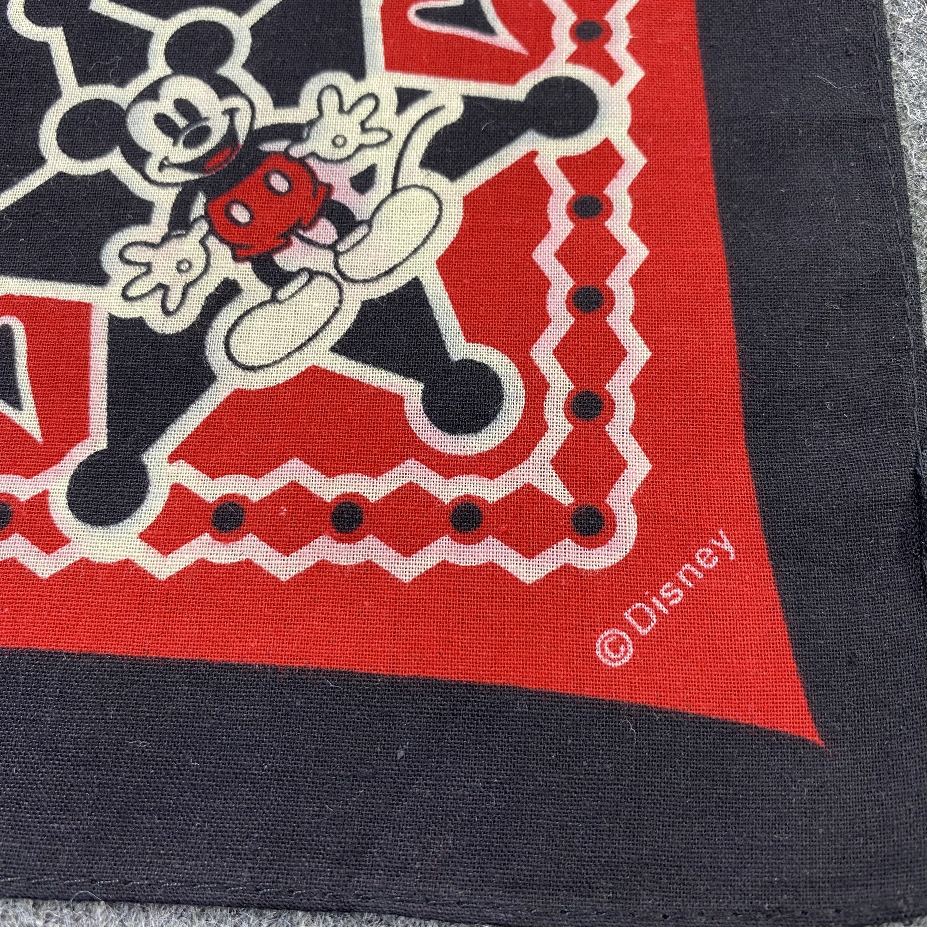 Anime Disney Handkerchief Cartoon Mickey mouse-B1419 Size ONE SIZE - 9 Thumbnail