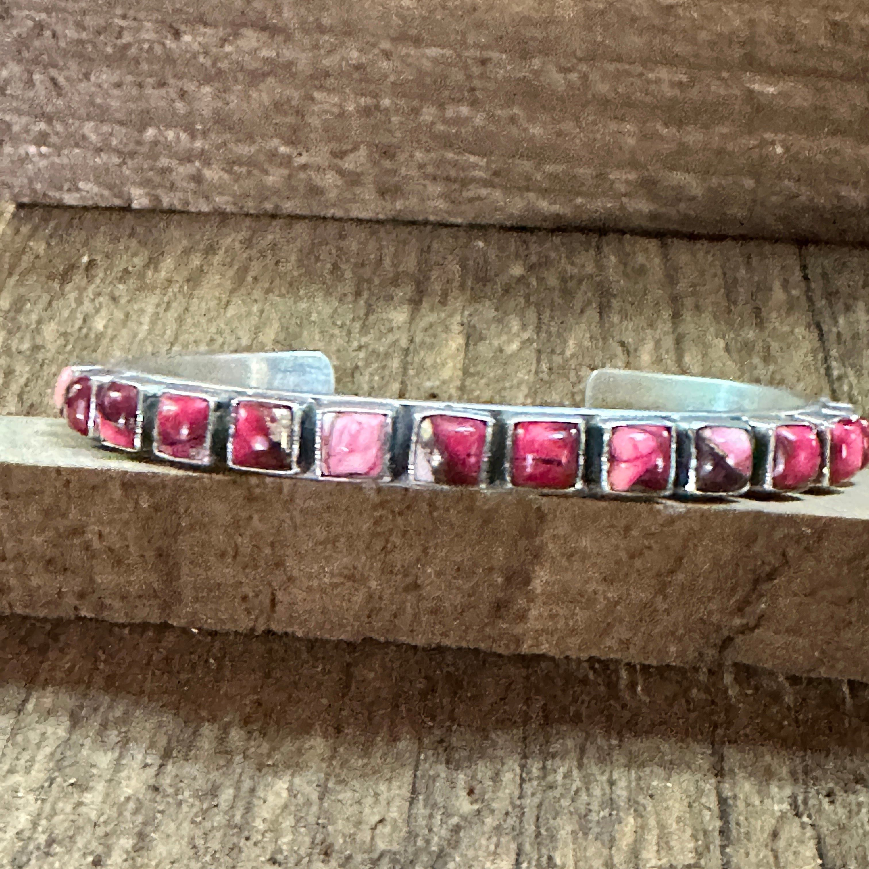 Other Handmade Sterling Silver Rose Dahlia Cuff Bracelet, Signed, Size ONE SIZE - 3 Thumbnail