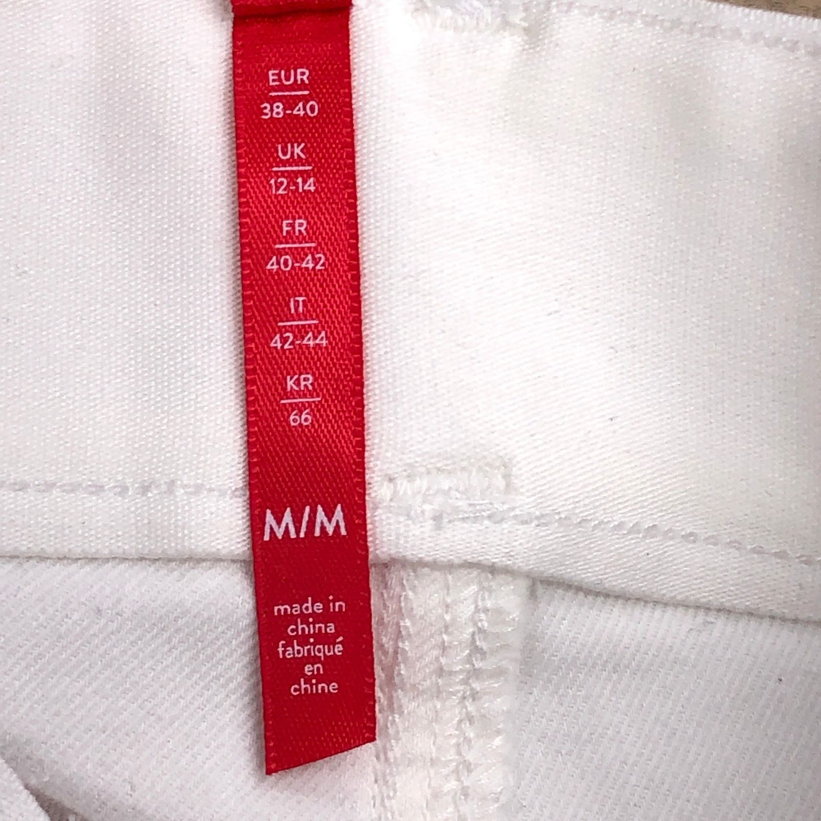 Spanx Spanx Size M Pants Twill Pull On Cropped Stretch White Size 29" - 10 Thumbnail