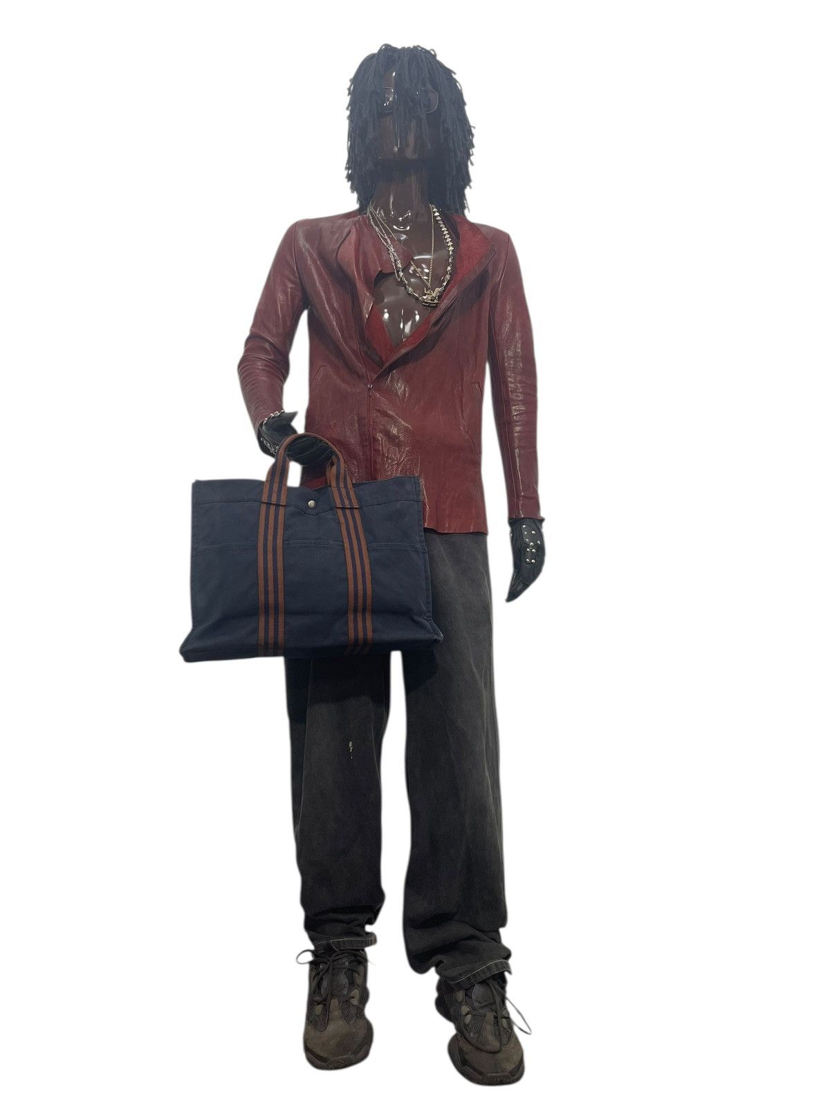 Hermes Iconic Hermes Cotton Canvas Tote Shoulder Bag 2🟩2 Size ONE SIZE - 3 Thumbnail