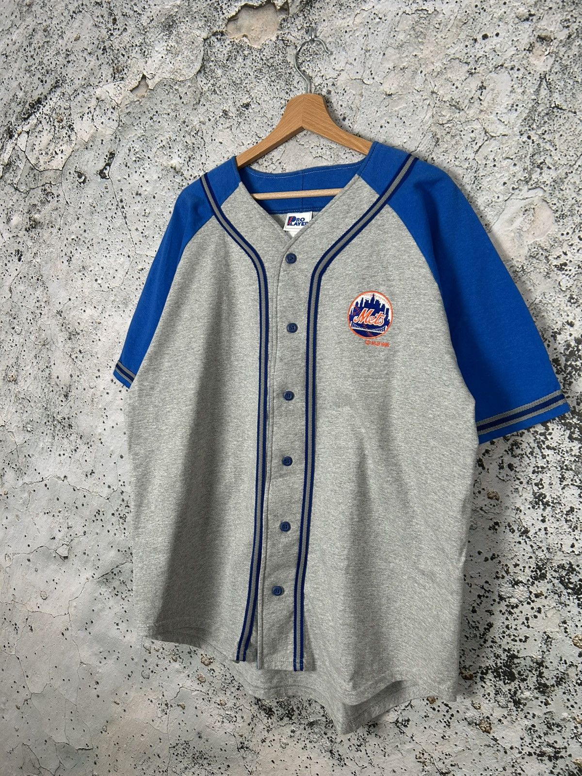 MLB × Pro Player × Vintage Vintage New York Mets MLB Baseball Jersey 1996 Pro Player Size US L / EU 52-54 / 3 - 2 Thumbnail