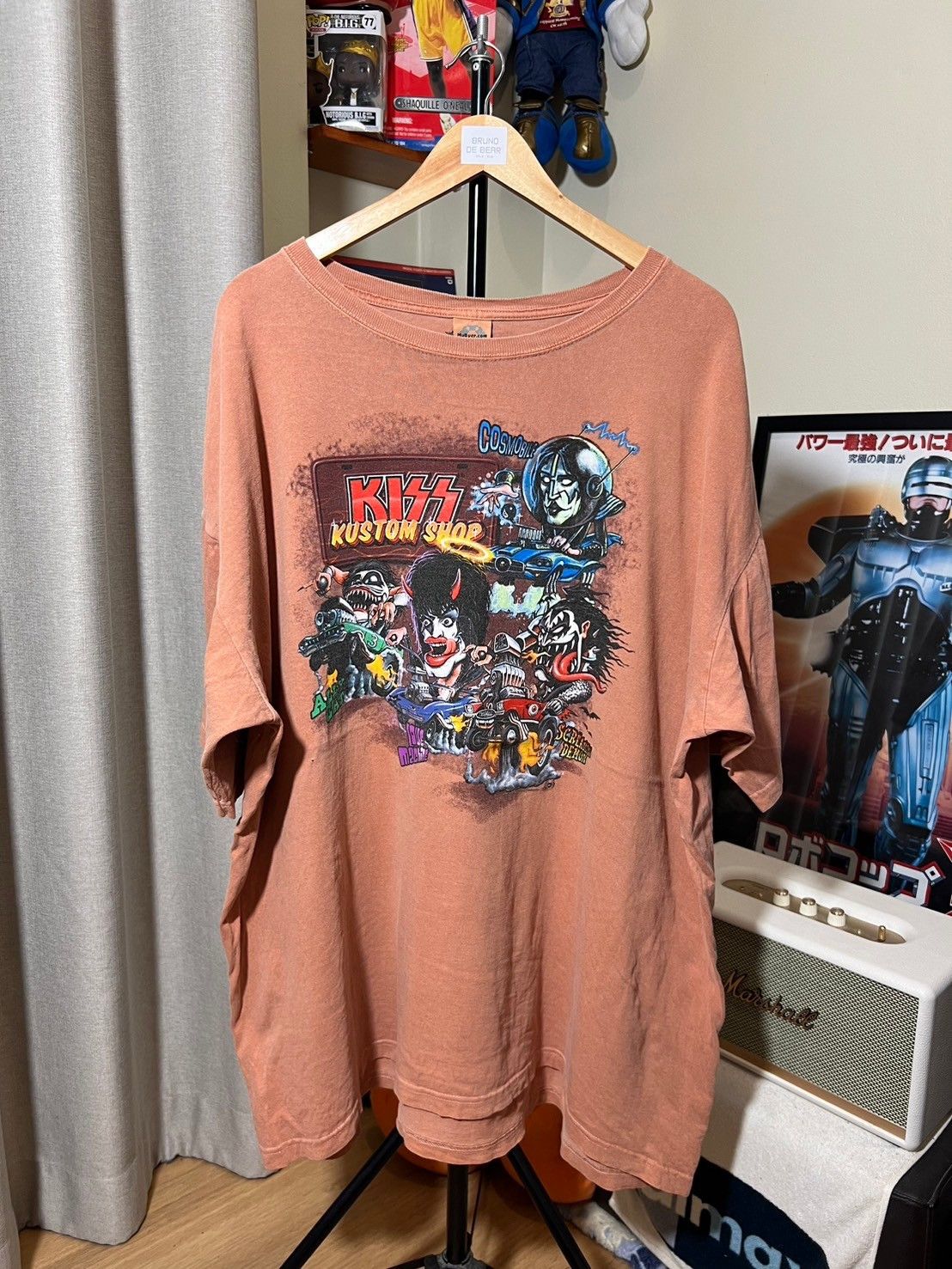 KISS × Vintage Vintage 03-04's Kiss Kustom Shop shirt BN Size US XXL / EU 58 / 5 - 5 Thumbnail
