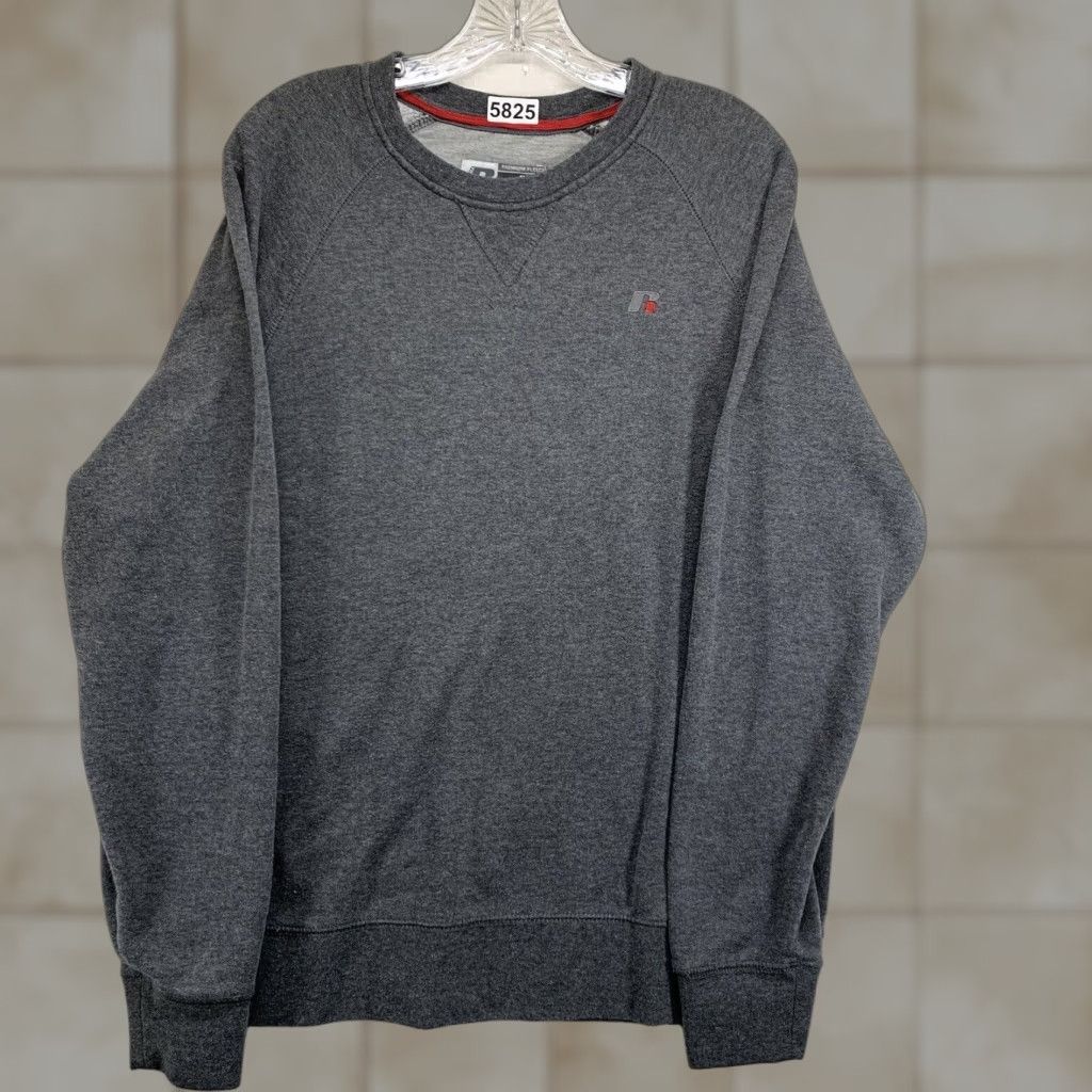 Russell Athletic VINTAGE Russell Athletic Sweatshirt Mens Regular Fit Crewneck Pullover Fleece Gray 90s USA Logo Size US M / EU 48-50 / 2 - 1 Thumbnail