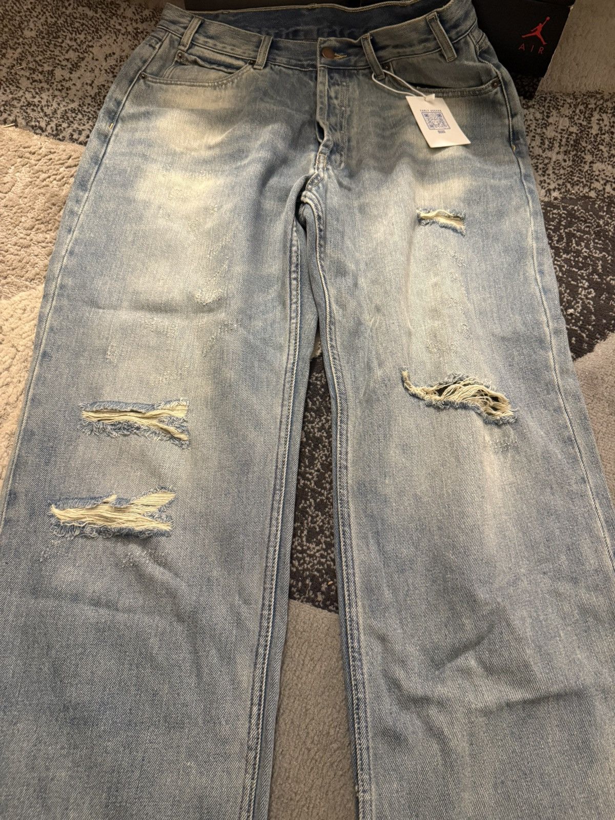 Bravest Studios Trashed Baggy Denim Size US 32 / EU 48 - 2 Thumbnail