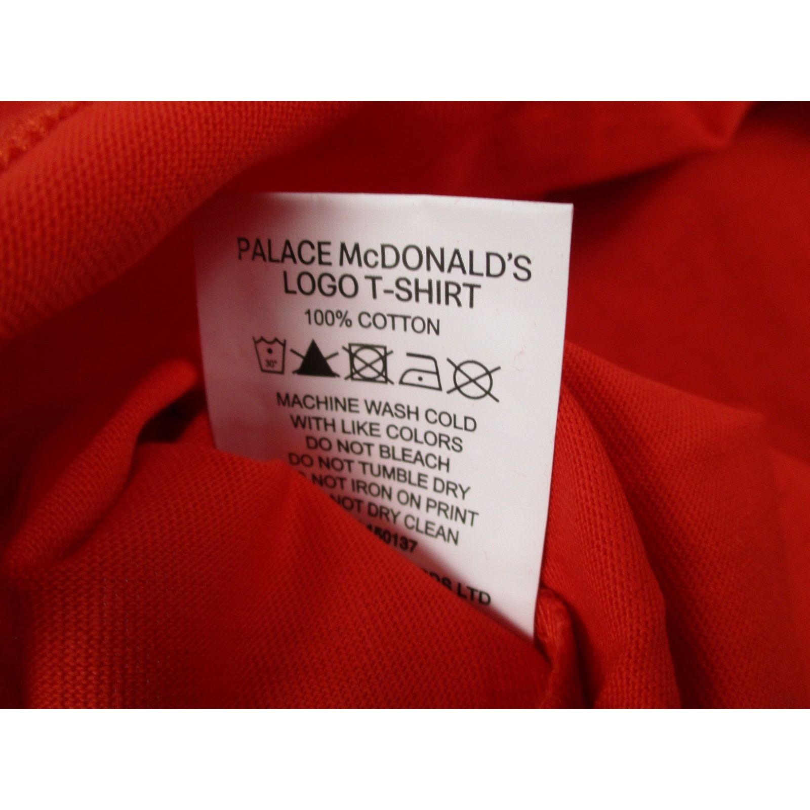 Palace Palace x McDonald's Logo T-Shirt – Red Small New 1281 Size US S / EU 44-46 / 1 - 4 Thumbnail