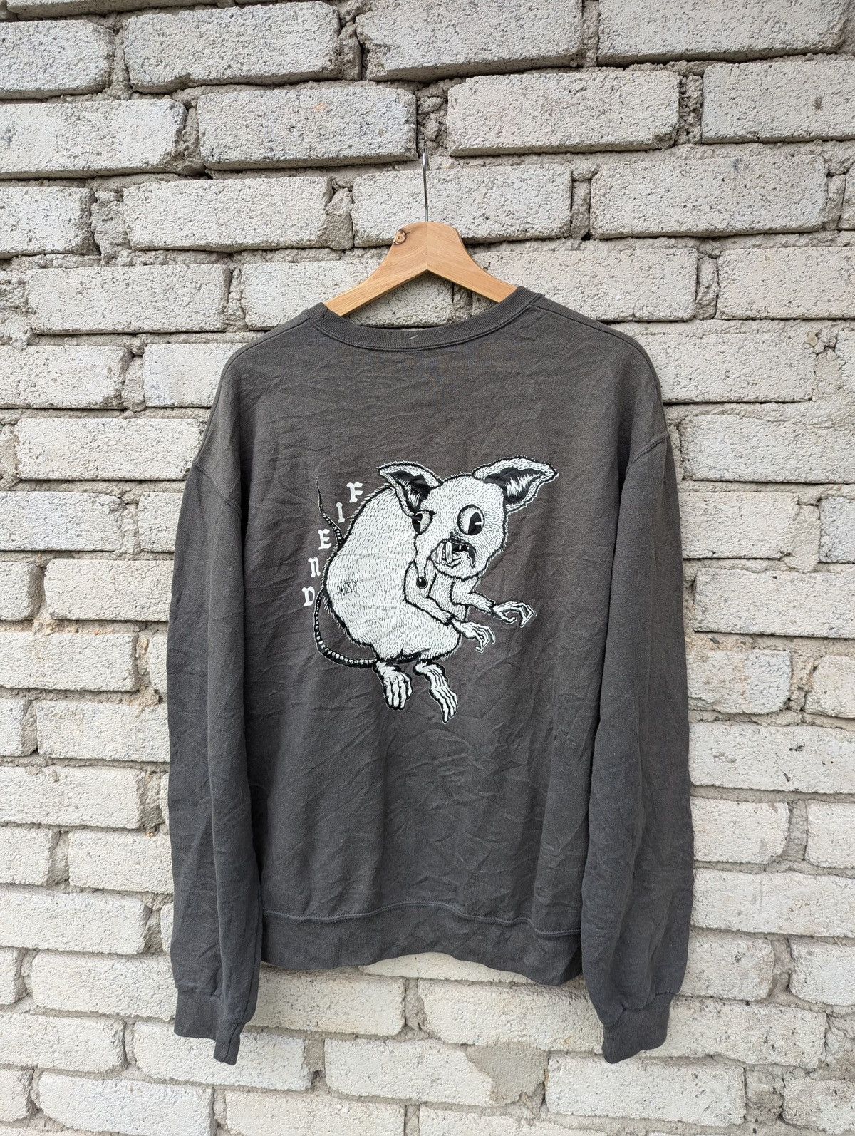 Band Tees × Shorty's Skateboards Vintage 90s Fiend Sweatshirt Size US M / EU 48-50 / 2 - 1 Thumbnail