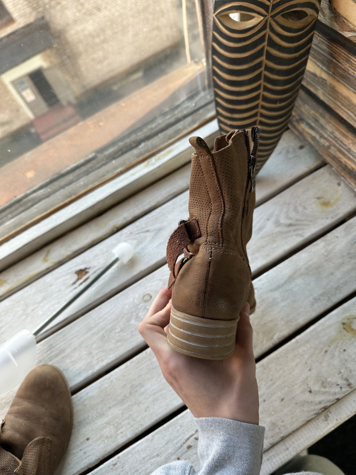 Other ARHIVE 🚨 A.S 98 style AVANT GARDE as98 WOMEN BOOTS Size US 8 / IT 38 - 13 Thumbnail