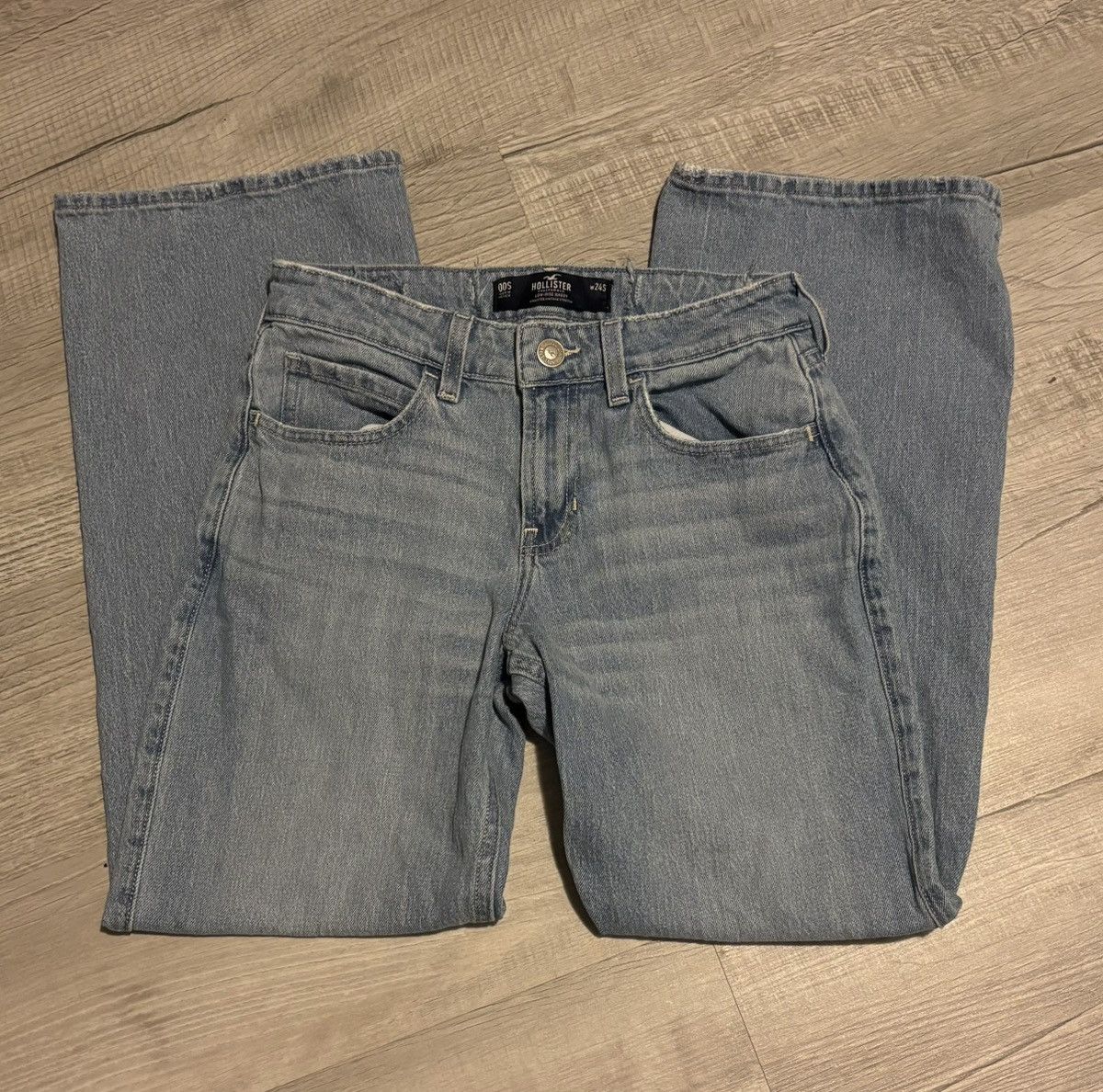 Hollister Hollister low rise baggy jeans Size 24" / US 00 / IT 34 - 1 Thumbnail