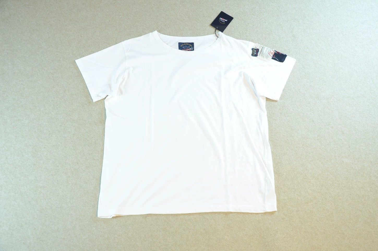 Greg Lauren Greg Lauren x Paul&Shark White Patch Embroidered Tee Size US S / EU 44-46 / 1 - 2 Thumbnail