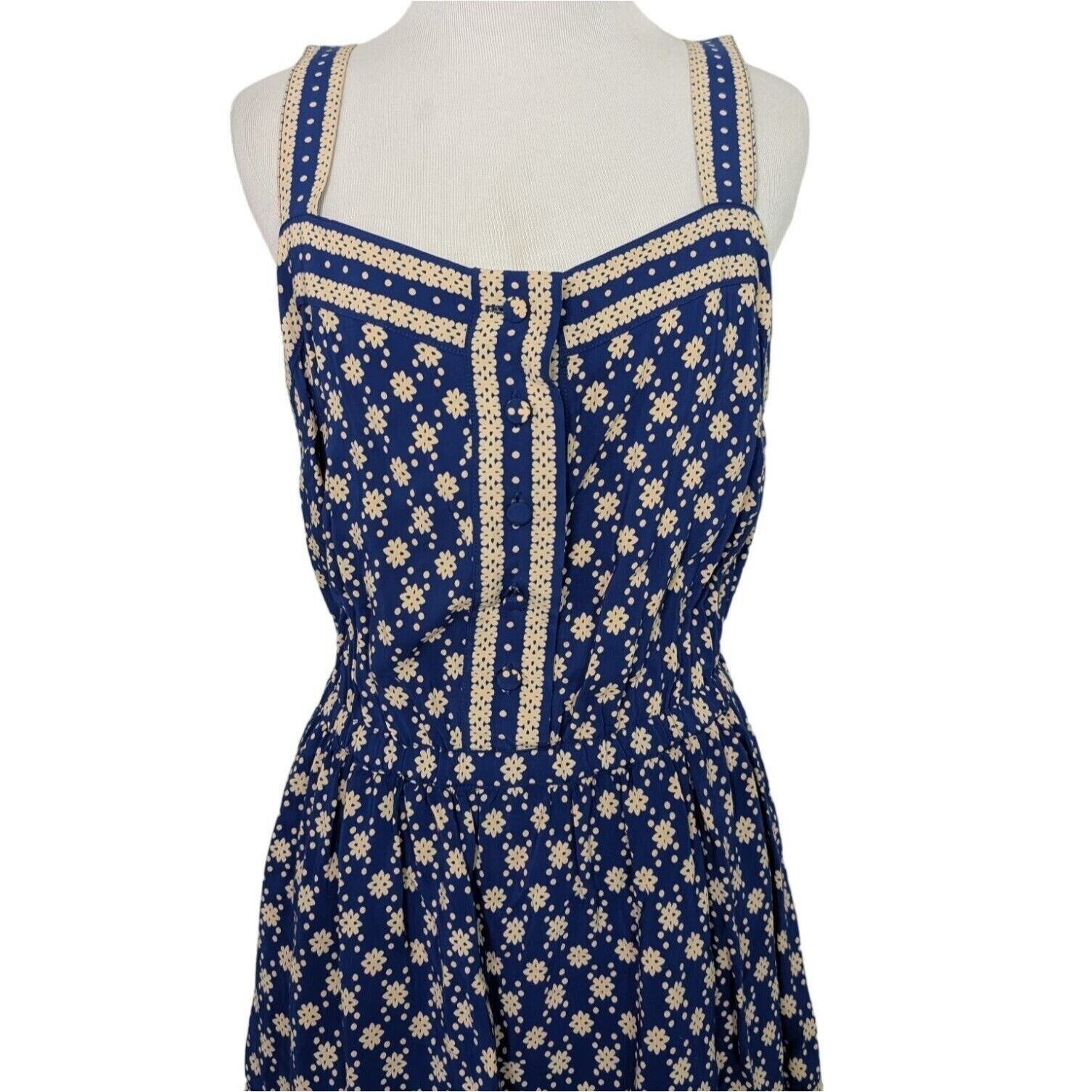 Anthropologie Maeve Anthropologie Tiered Oberlin Mini Dress Womens Size 8 Size M / US 6-8 / IT 42-44 - 2 Thumbnail