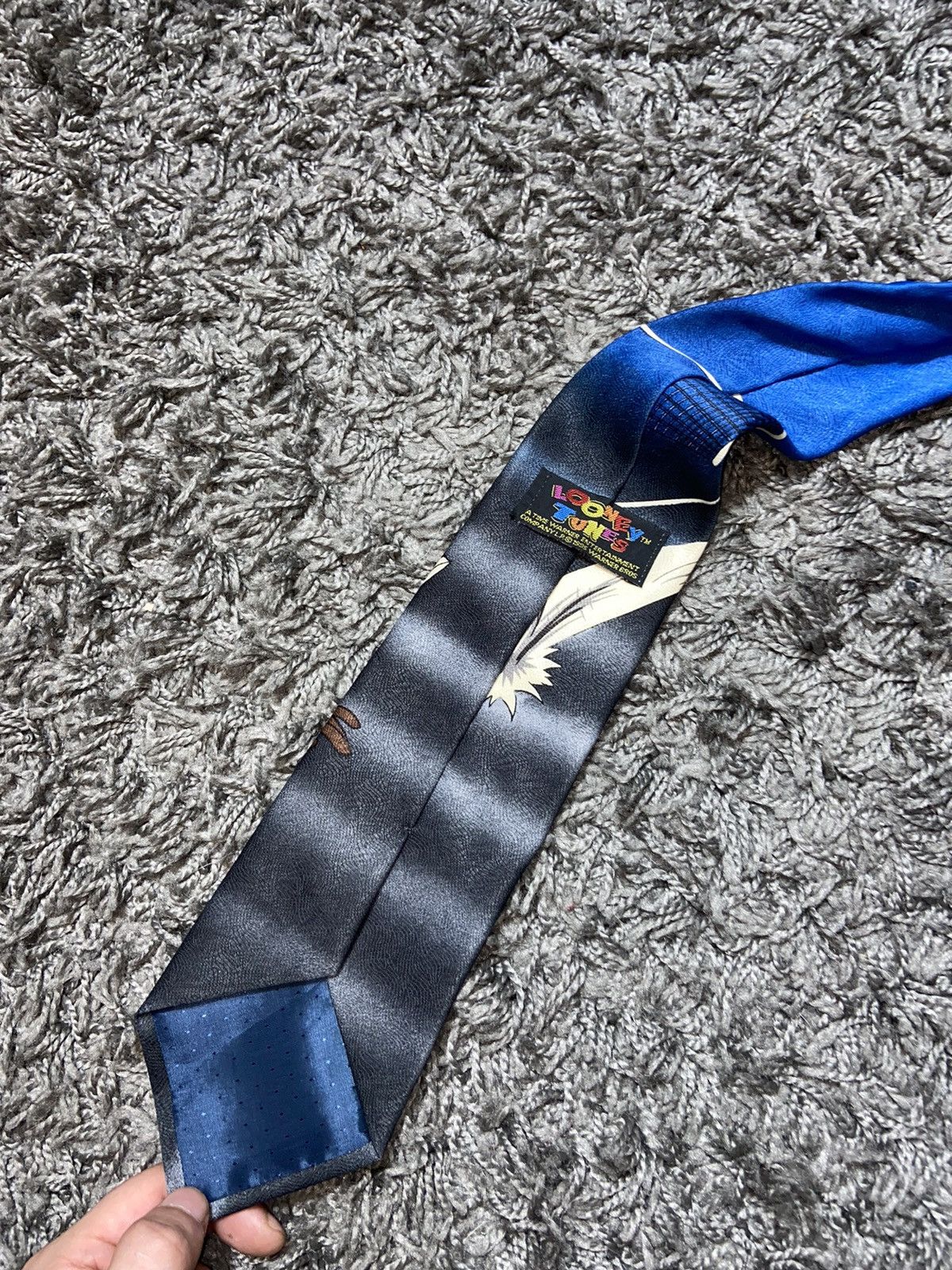Vintage TAZ 1995 MOVIE WARNER BROS. LOONEY TUNES POLIESTER TIE Size ONE SIZE - 5 Thumbnail