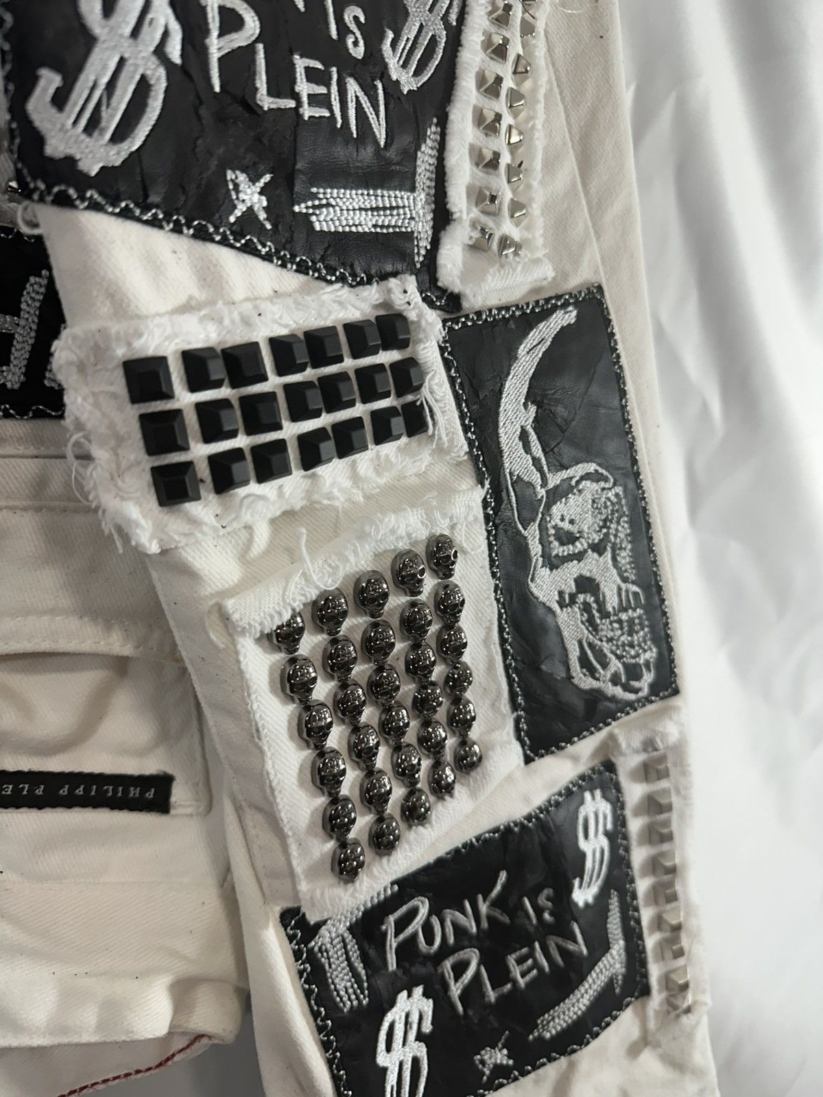 Philipp Plein Philipp Plein Skull Denim Size US 32 / EU 48 - 7 Thumbnail