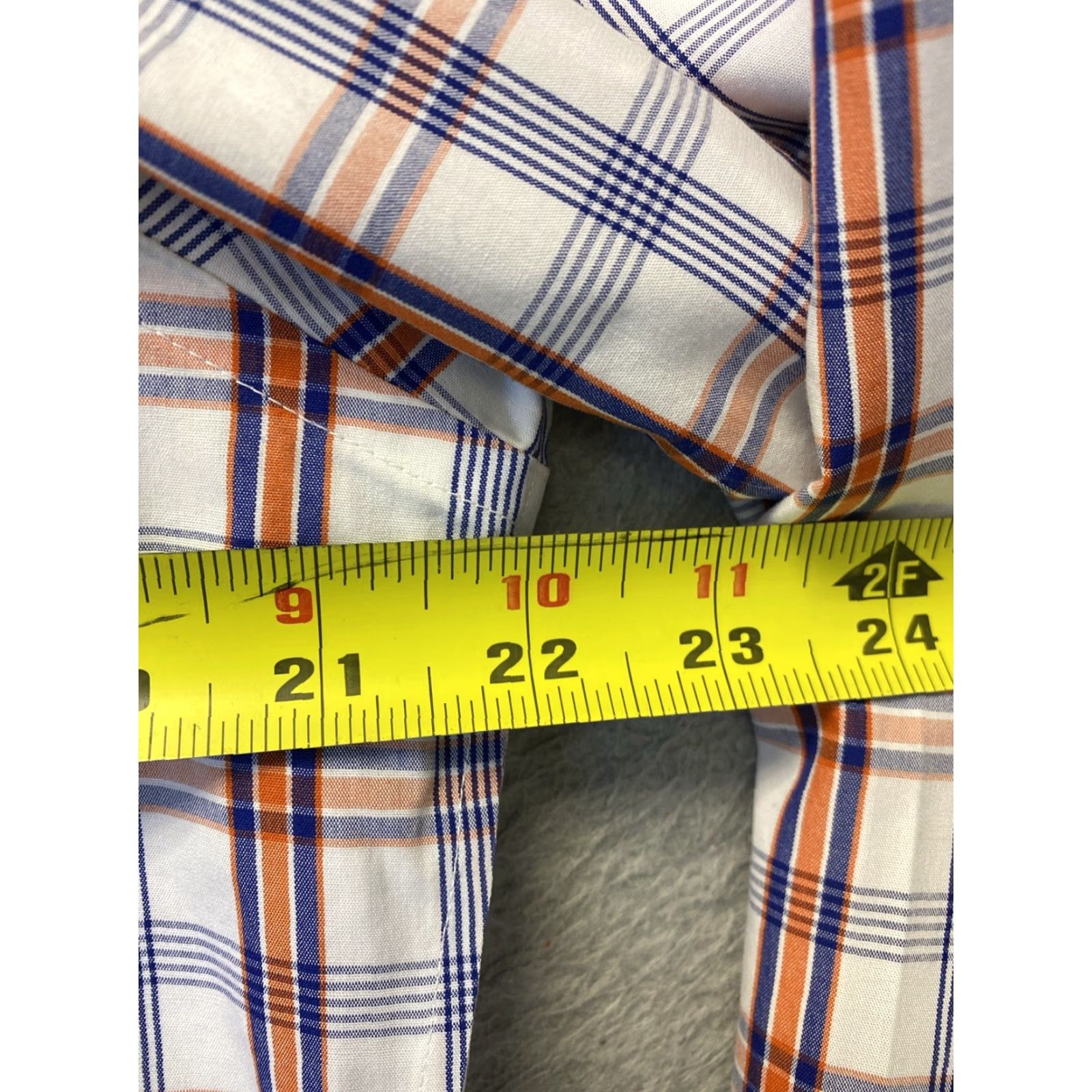 Banana Republic VINTAGE Banana Republic Dress Shirt Men's Size M Plaid Long Sleeve Button Up Collared Casual Formal Workwear Size 40R - 6 Thumbnail