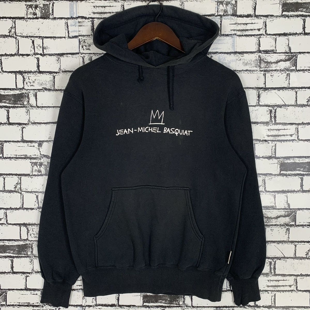 Uniqlo Jean-Michel Basquit Artwork Brand Hoodie Sweatshirt