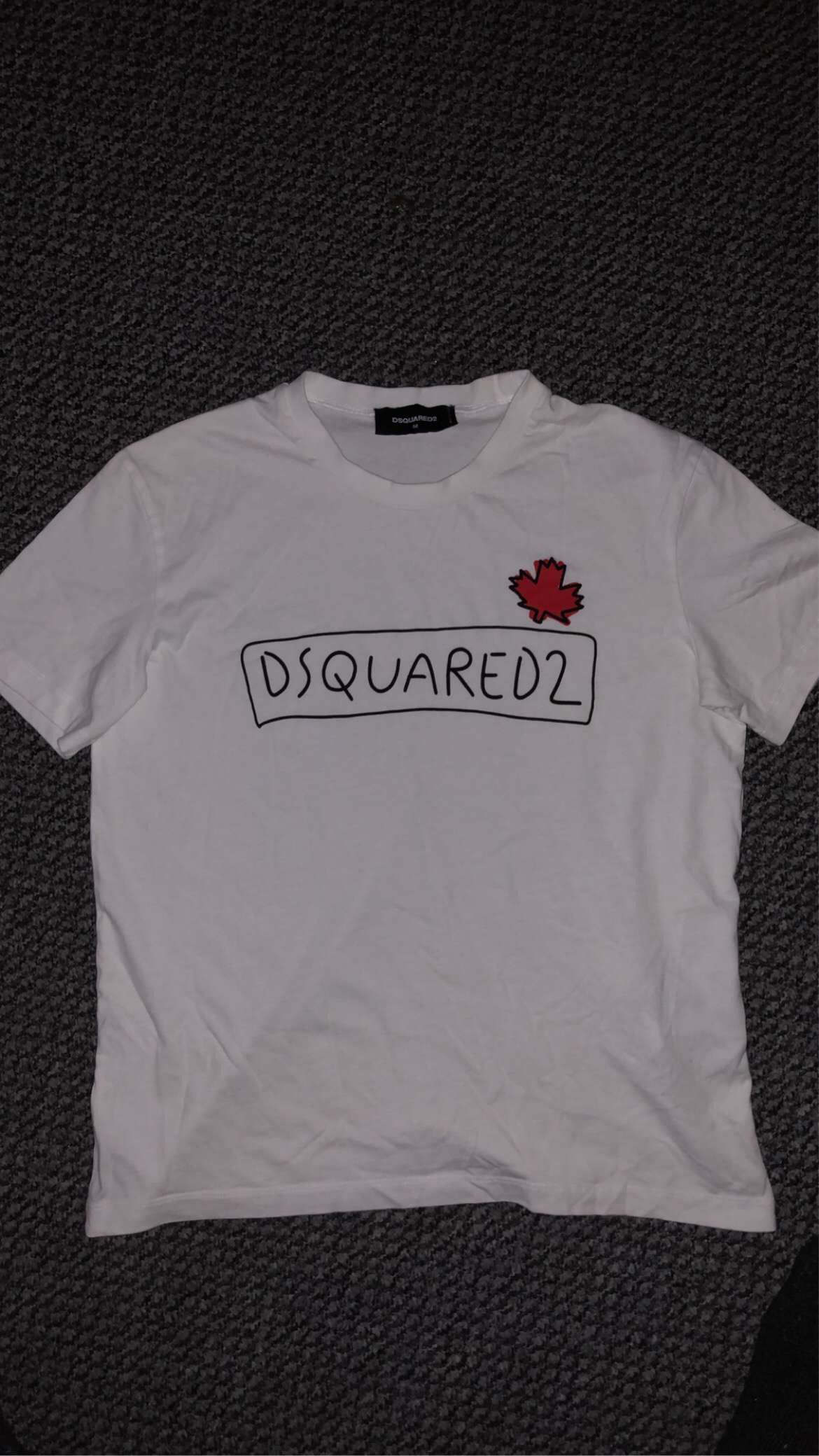 Dsquared2 White t shirt medium Size US M / EU 48-50 / 2 - 1 Thumbnail