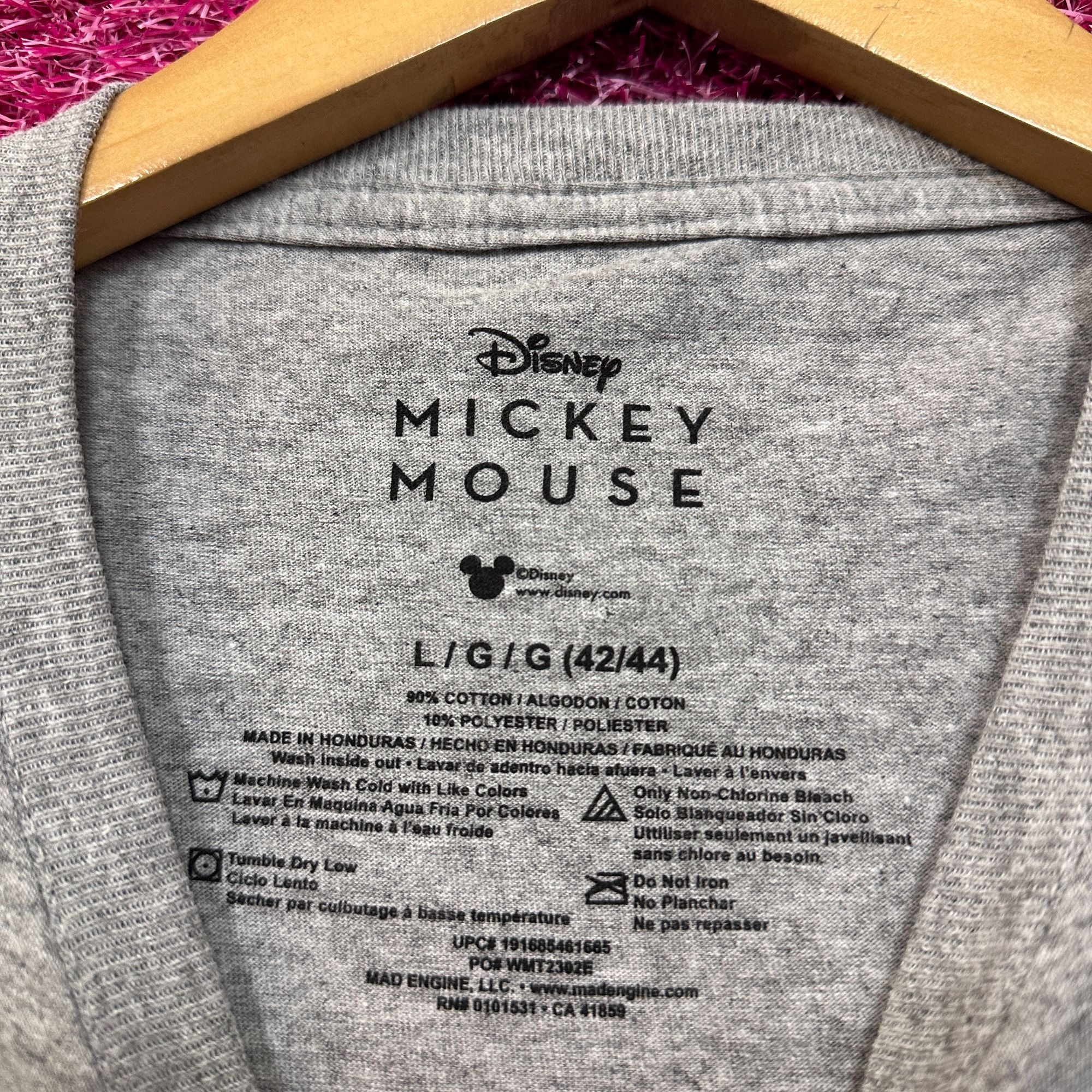 Mickey Mouse Mickey Mouse Toon Town Mayor Classic Disney Character Tee L Size US L / EU 52-54 / 3 - 4 Thumbnail