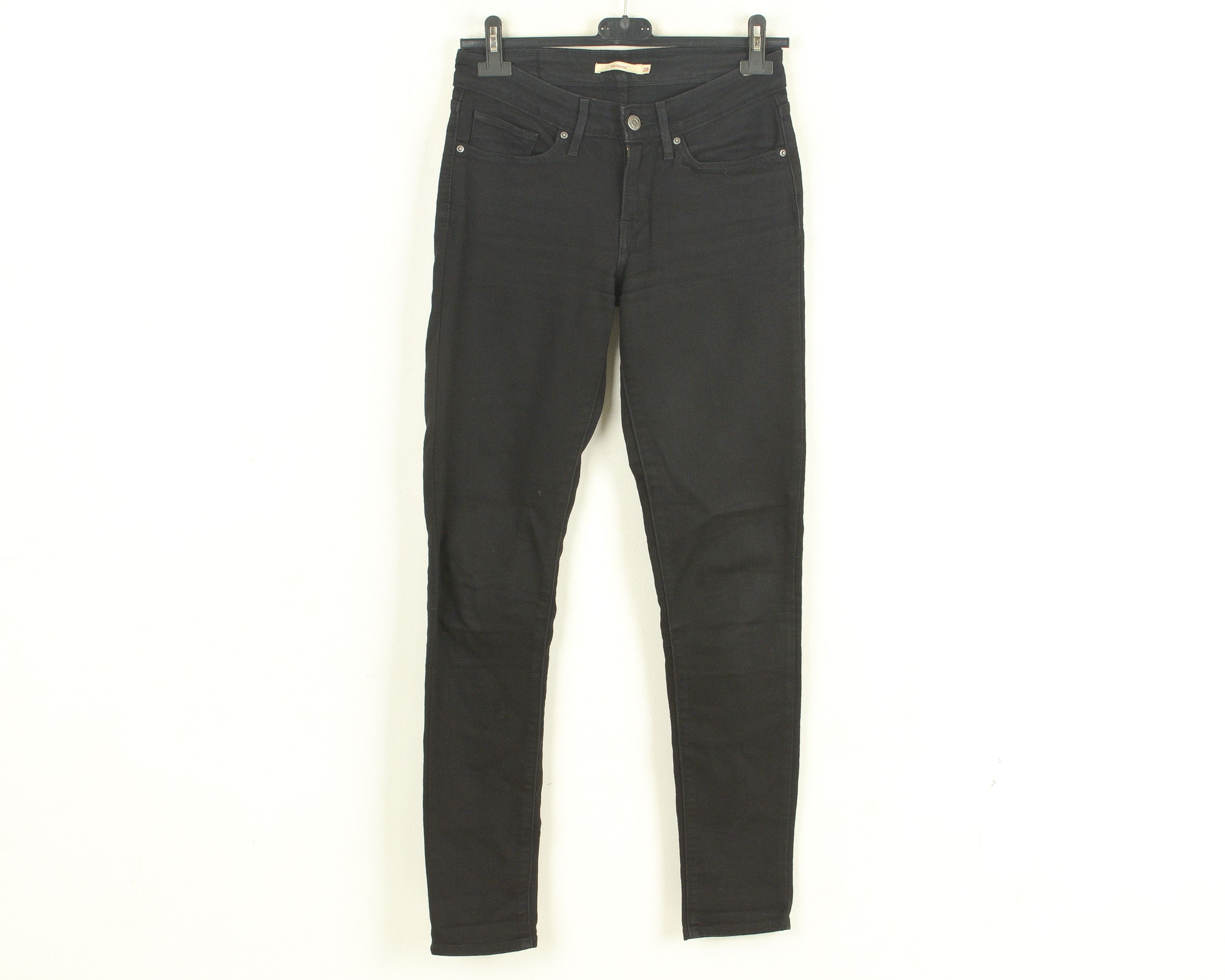 Levi's 711 Women W28 L34 Skinny Jeans Denim Pants Trousers Stretchy Size 28" / US 6 / IT 42 - 1 Thumbnail