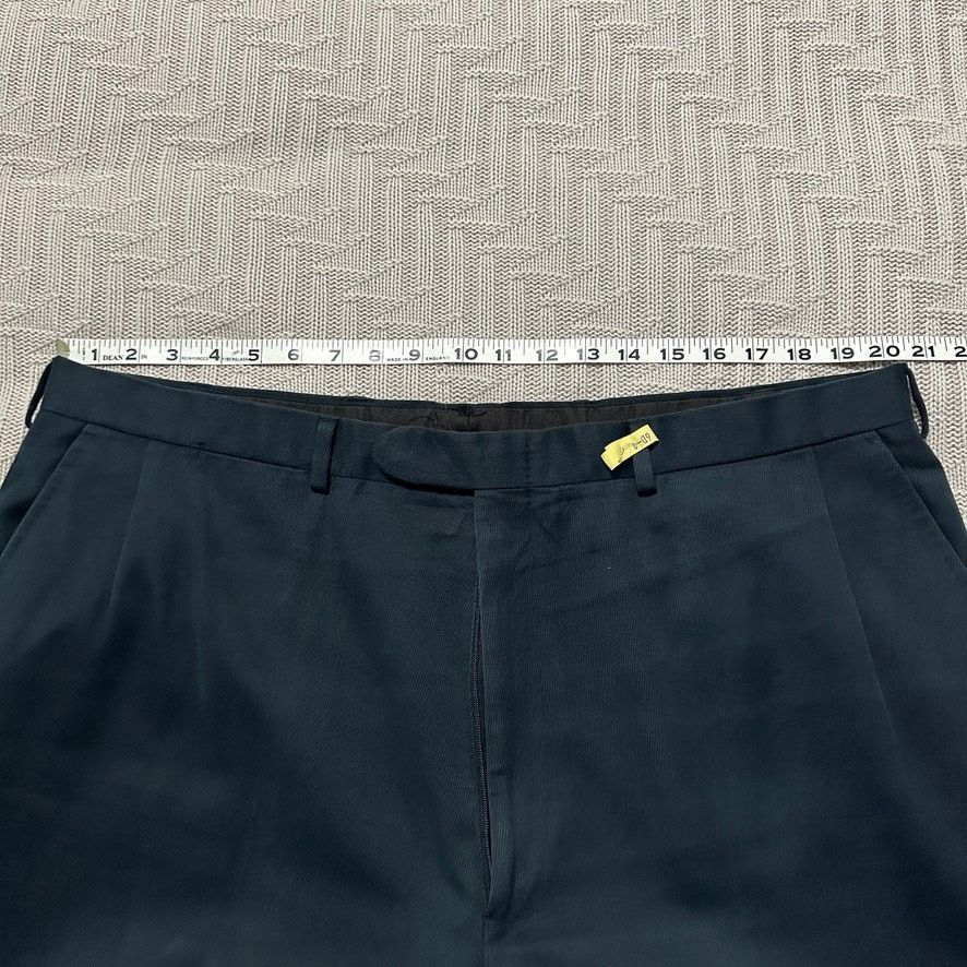 Sulka Sulka navy ribbed dress pants size 40R Size US 40 / EU 56 - 7 Thumbnail
