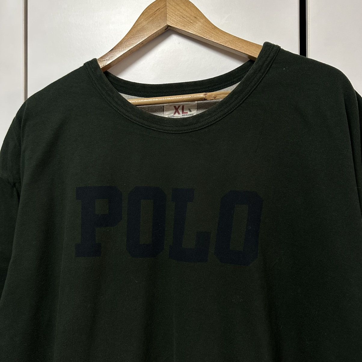 Polo Ralph Lauren Polo Ralph Lauren 90s Vintage Made in Canada Rare Size US XL / EU 56 / 4 - 2 Thumbnail