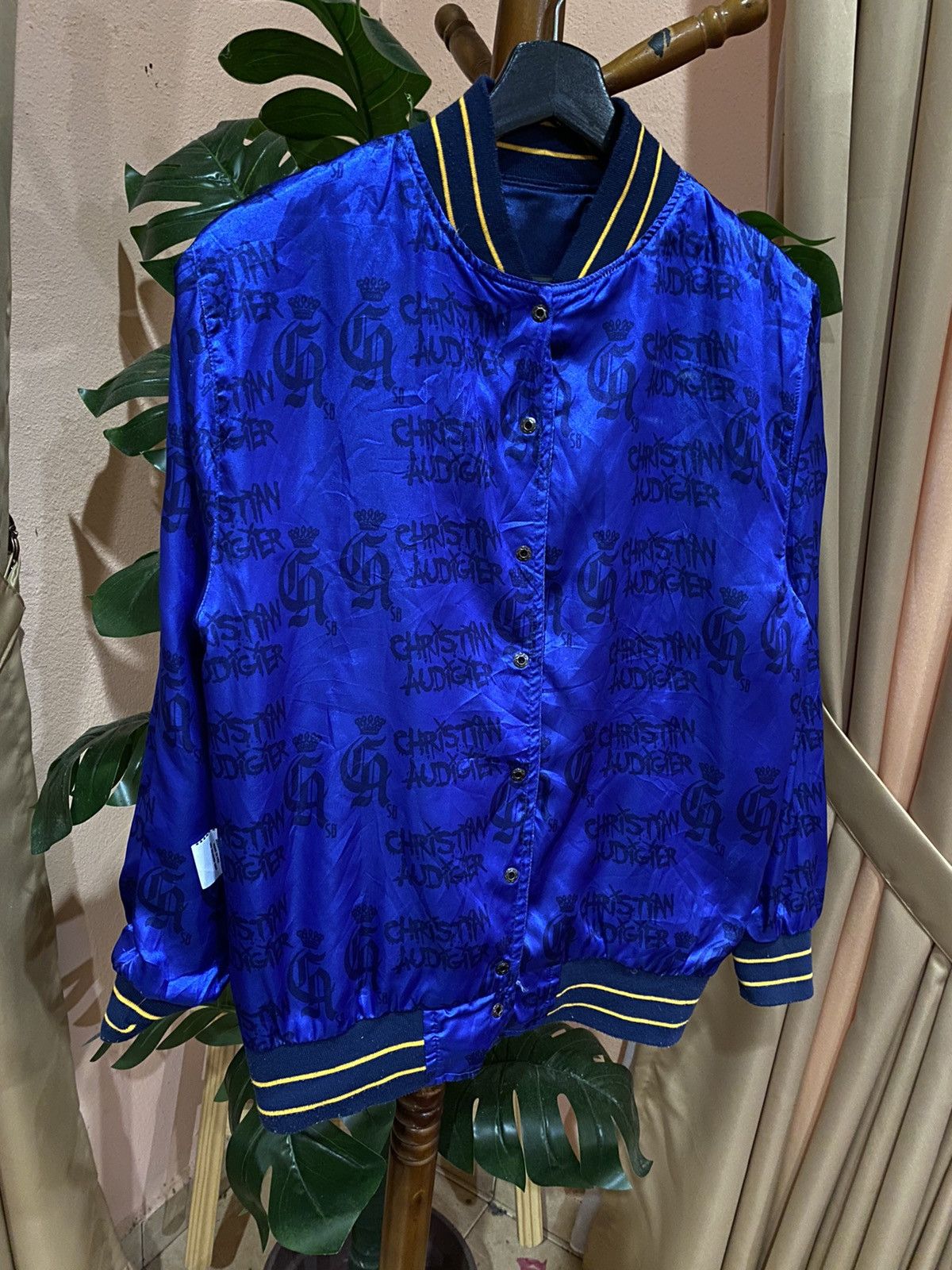 Christian Audigier Christian Audigier Allover Varsity Jacket Bold Embroidery Size US S / EU 44-46 / 1 - 13 Thumbnail