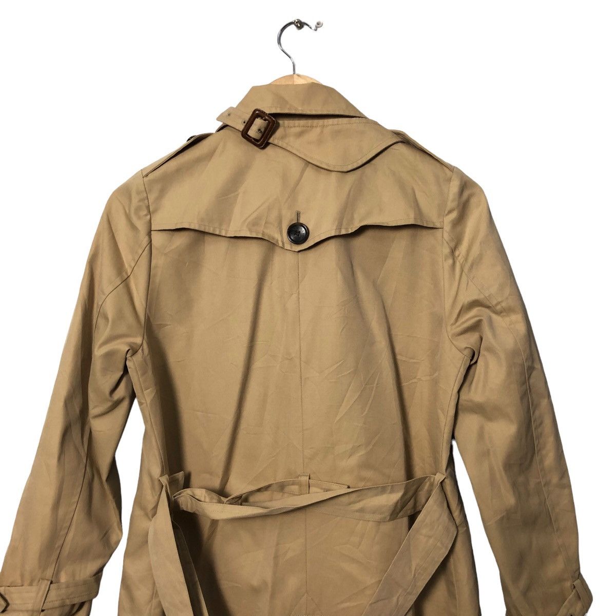 Beams Plus Vintage B Ming Life Store Beams Double Breasted Trench Coat Size S / US 4 / IT 40 - 10 Thumbnail