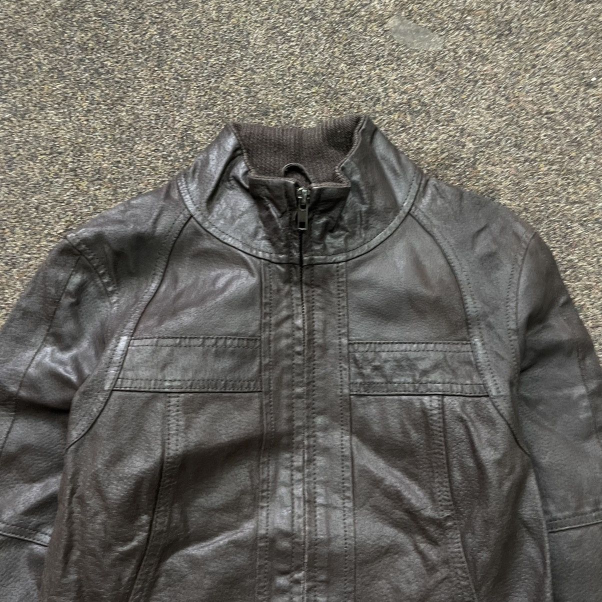 Vintage Vintage Y2K Faded Bomber Jacket Punk Streetwear Cropped M Size M / US 6-8 / IT 42-44 - 4 Thumbnail