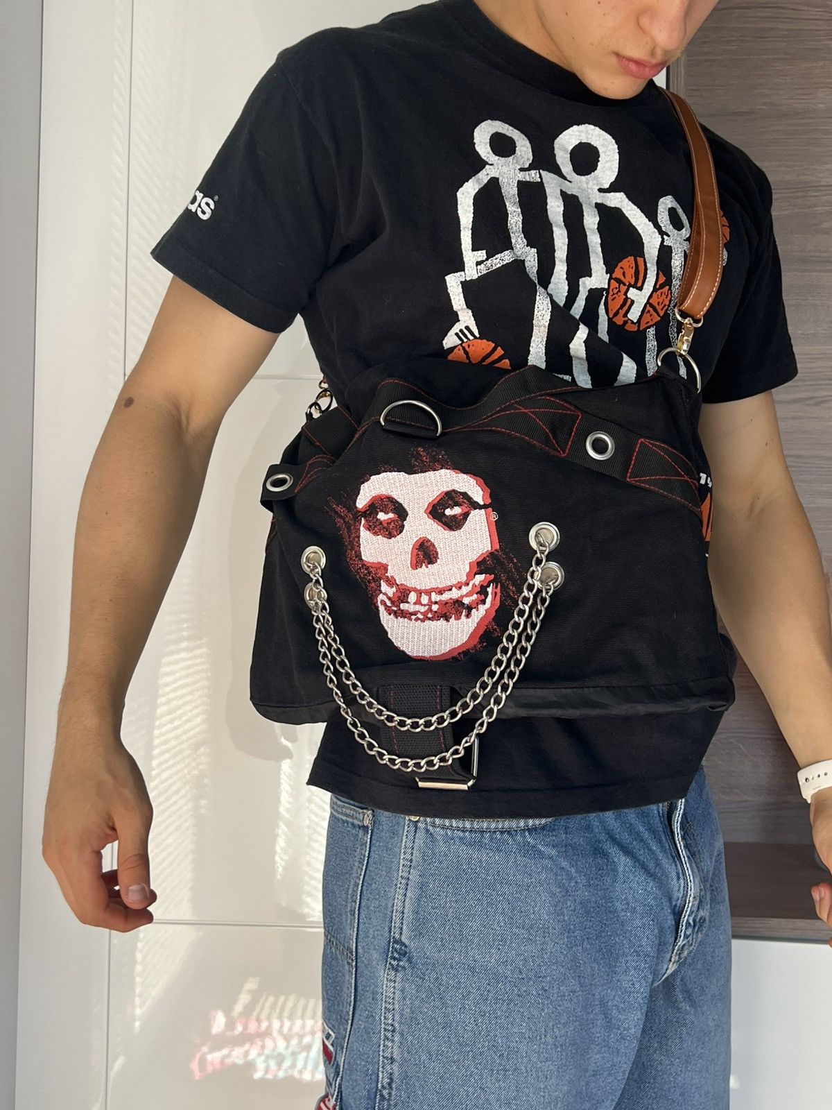 Band Tees × Misfits × Other ‼️Archival Misfits by Cyclopian Bioworld 00s Transformer Bag‼️ Size ONE SIZE - 3 Thumbnail