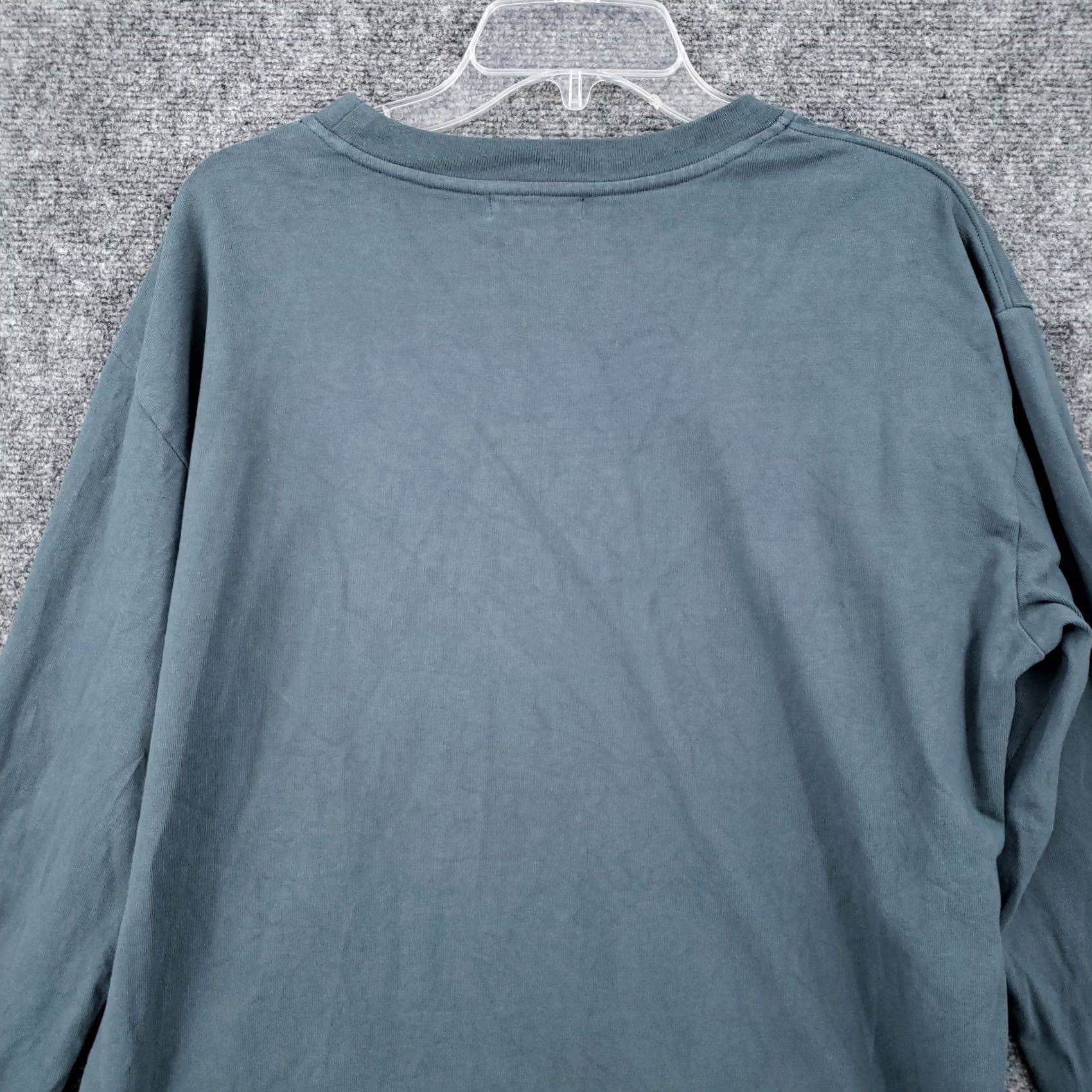 Good American Good American Sweatshirt Womens 1/2 Green Long Sleeve Pullover Crew Neck Shirt Girls Mens Size XS / US 0-2 / IT 36-38 - 7 Thumbnail