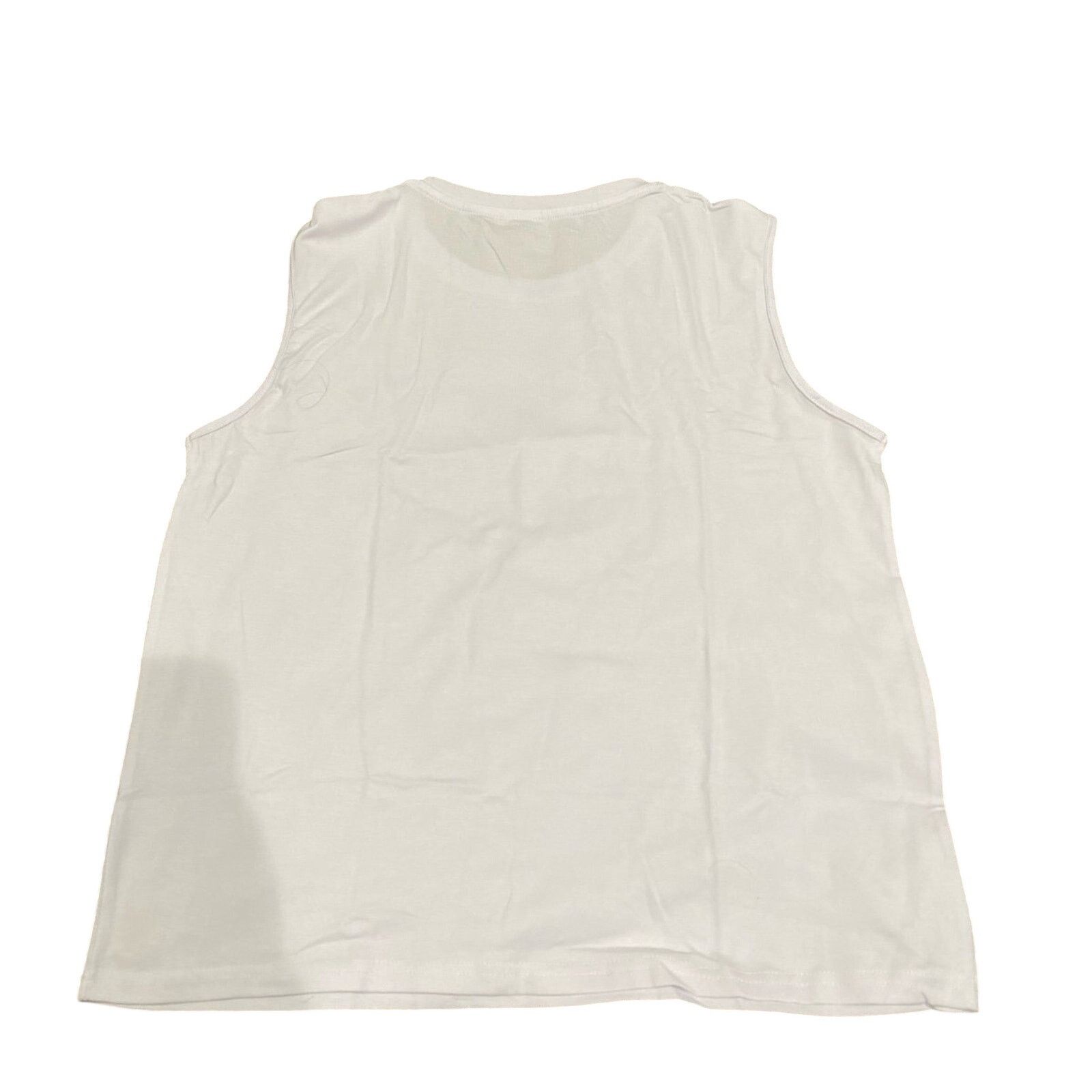 Shein Summer Vibes Graphic Tank Top in White, Size L Size L / US 10 / IT 46 - 3 Thumbnail