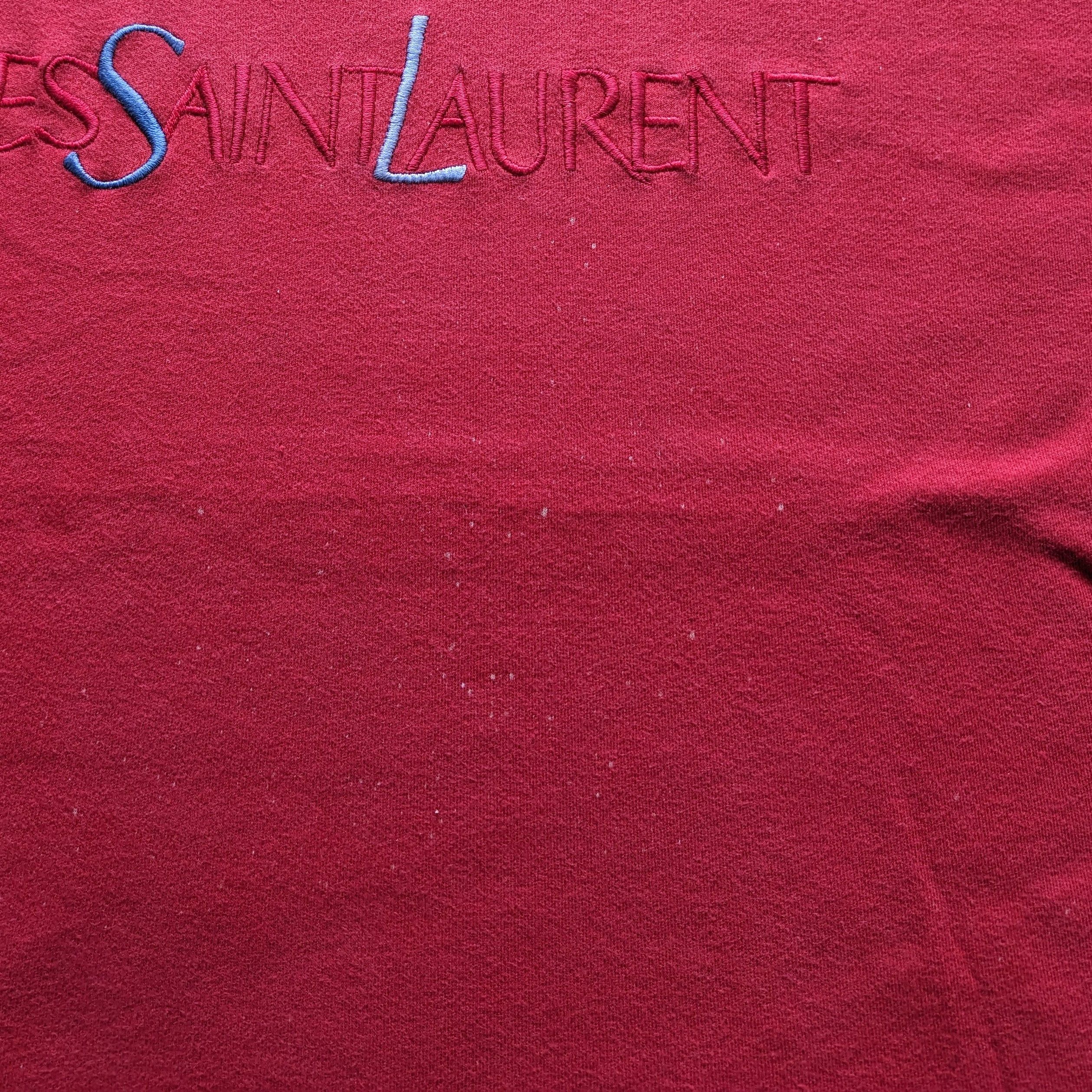 Yves Saint Laurent Vintage Yves Saint Laurent Luxury Brand T-shirt Size US L / EU 52-54 / 3 - 4 Thumbnail