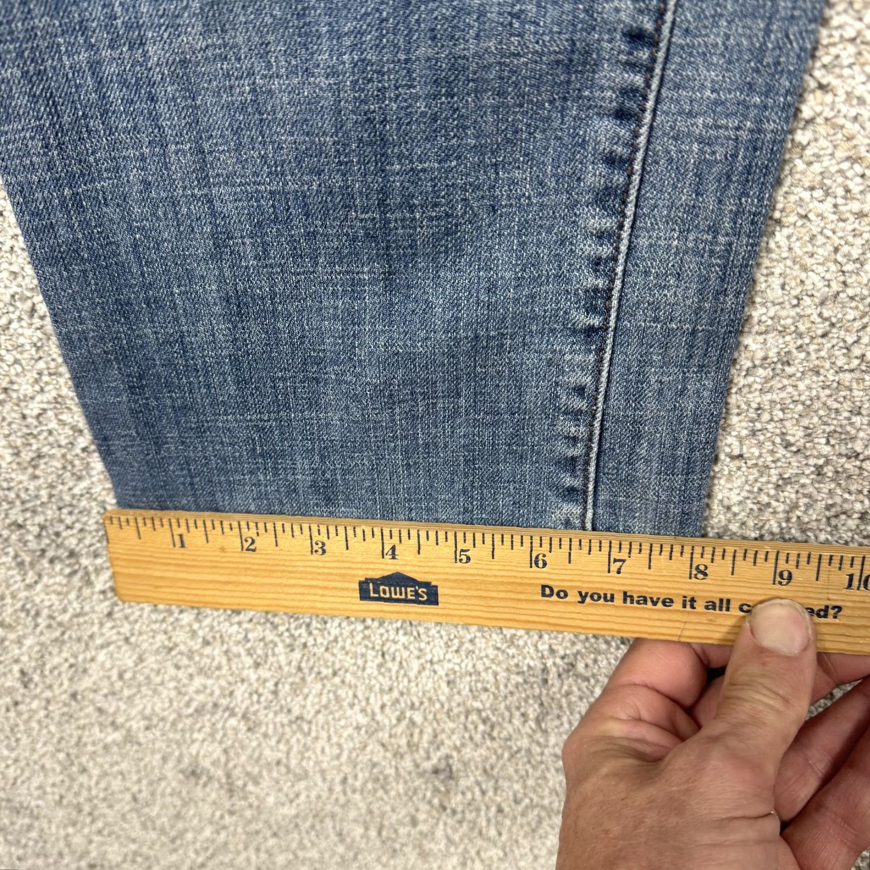 Levi's VINTAGE Levi's 505 Jeans Men 34x30 Straight Zip Fly Denim Blue Regular Fit Classic Pockets 80s 90s Size US 34 / EU 50 - 3 Thumbnail