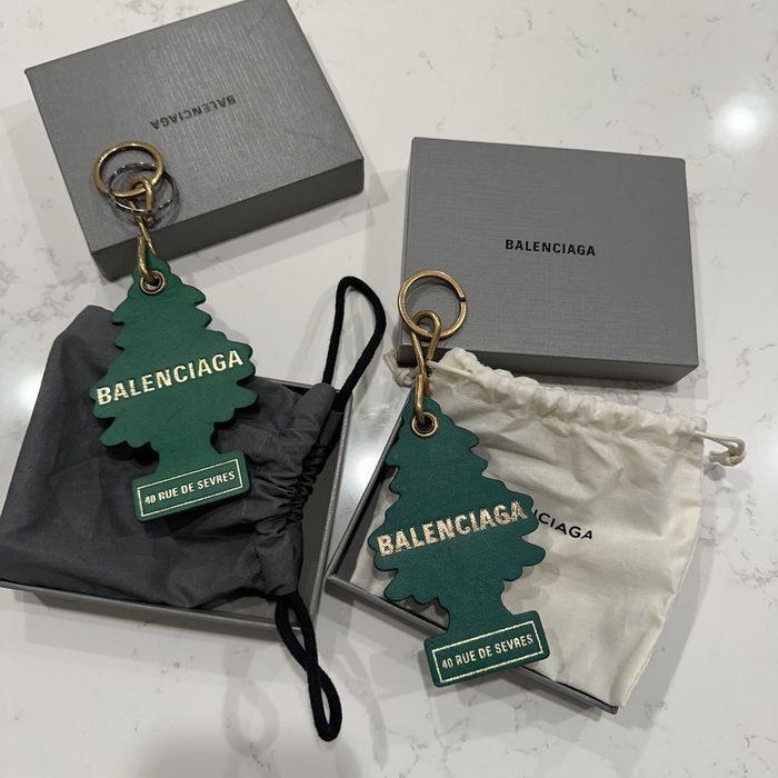 Balenciaga air hot sale freshener keychain