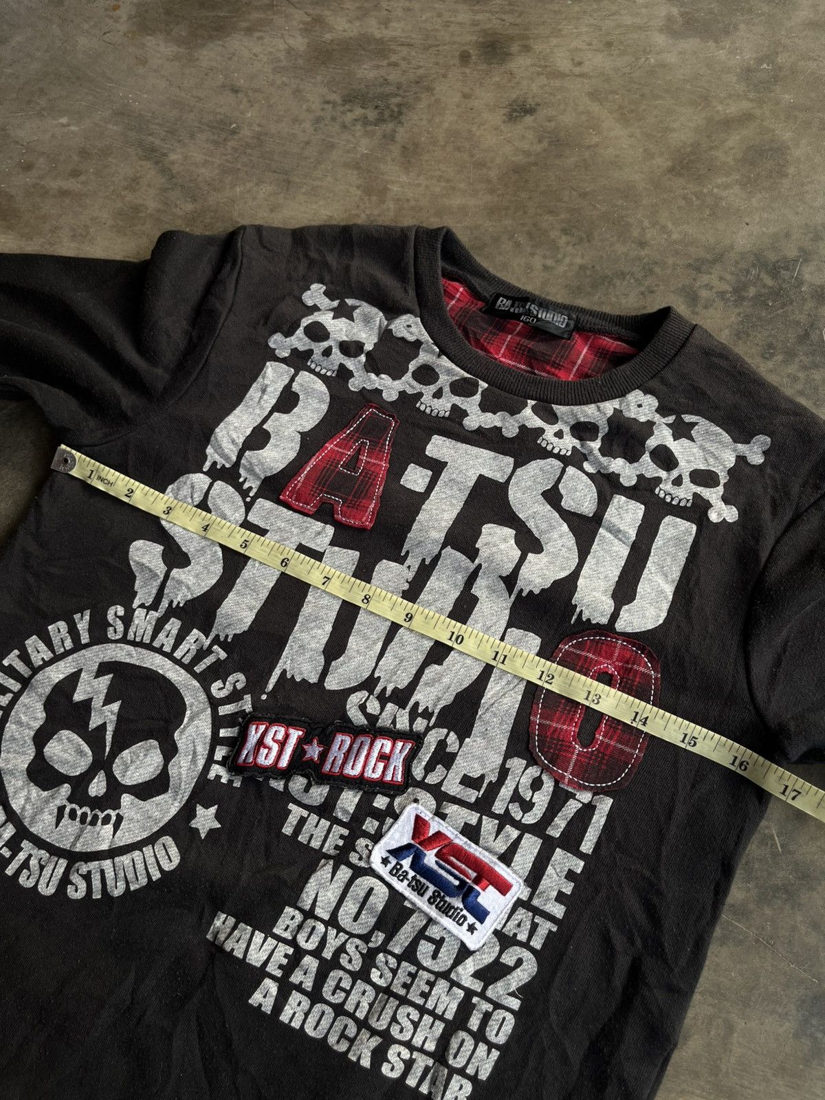 Isamu Katayama Backlash JAPANESE BA-TSU POEM DOUBLE LAYER GOTHIC SEDITIONARIES PUNK Size US M / EU 48-50 / 2 - 10 Thumbnail